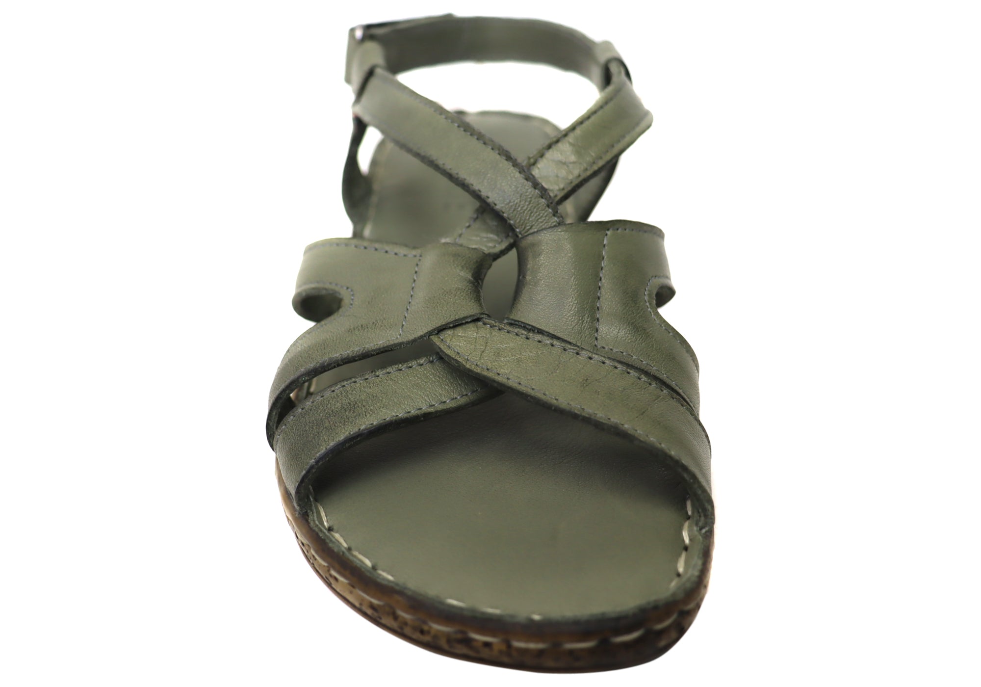 Orizonte Glory Women's Comfortable European Leather Sandals - Stylish & Breathable Summer Walking Shoes for Beach, Travel & Casual Outings