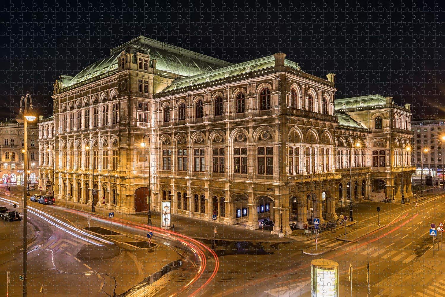 1000-Piece Jigsaw Puzzle of Vienna State Opera Austria - Premium Adult Puzzle for Travel Lovers & Home Decor | Perfect Gift for Puzzle Enthusiasts & Souvenir Collectors | Relaxing Activity for Family Nights & Stress Relief