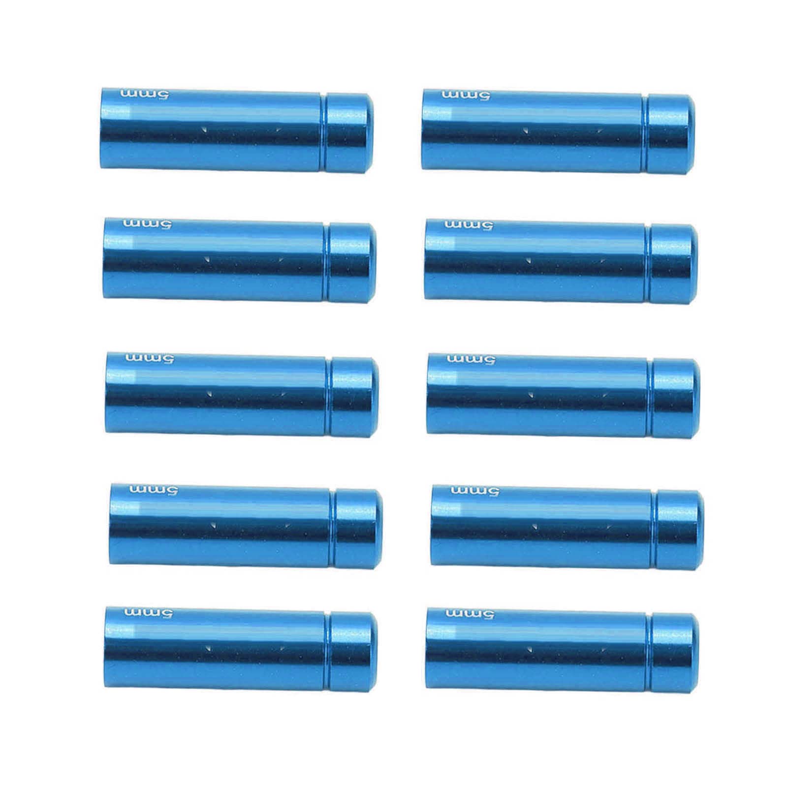 Durable CNC Machined Bike Brake Cable End - High Strength Road Bike Brake Cable Tips for Smooth Cycling & Safety | Perfect for Mountain Bikes, Commuting & Road Cycling