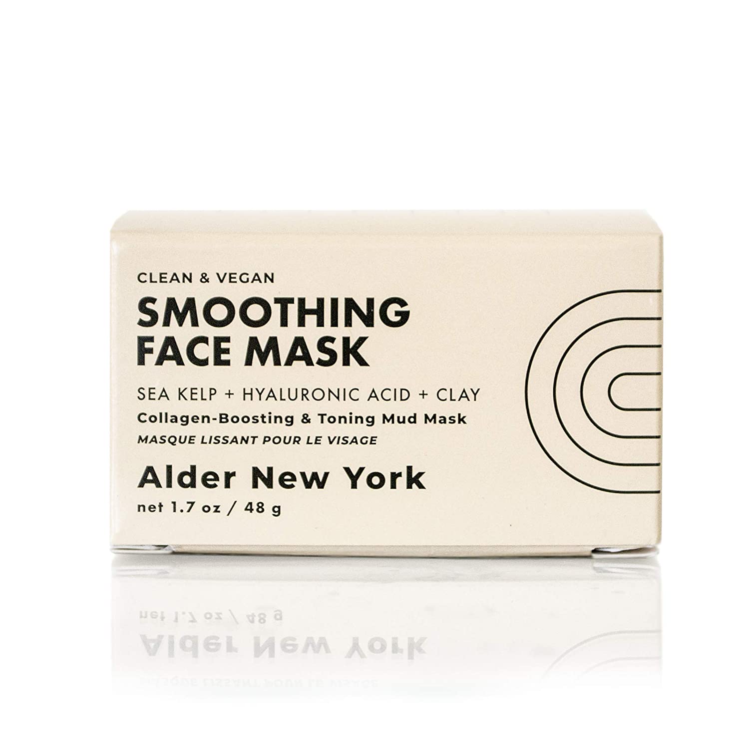 Alder New York Smoothing Face Mask - Hydrating & Anti-Aging Skincare for Dry & Sensitive Skin | Perfect for Night Routine & Spa Days