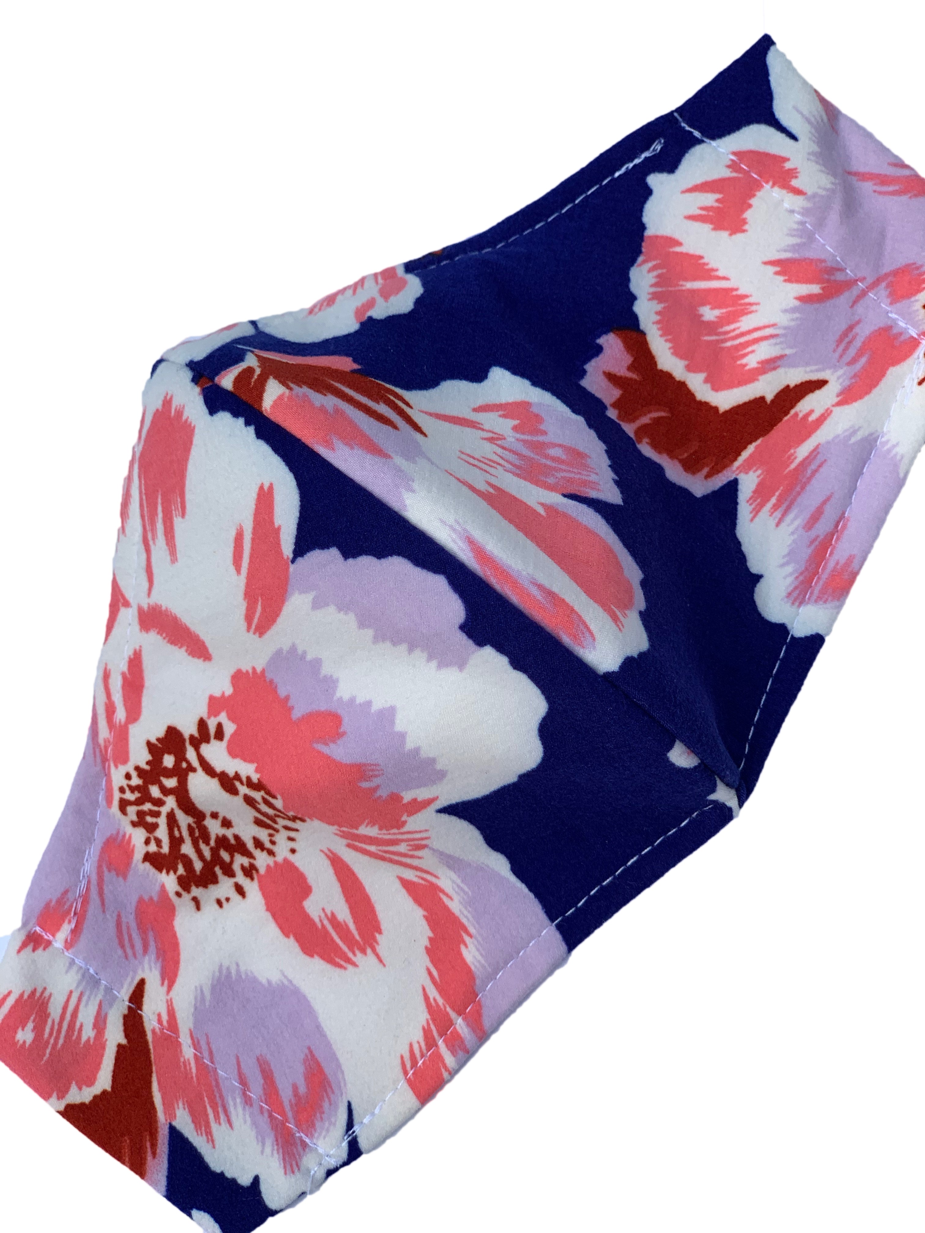 Luau Face Mask - Breathable & Comfortable Hawaiian Party Mask for Festivals, Beach Parties & Themed Events