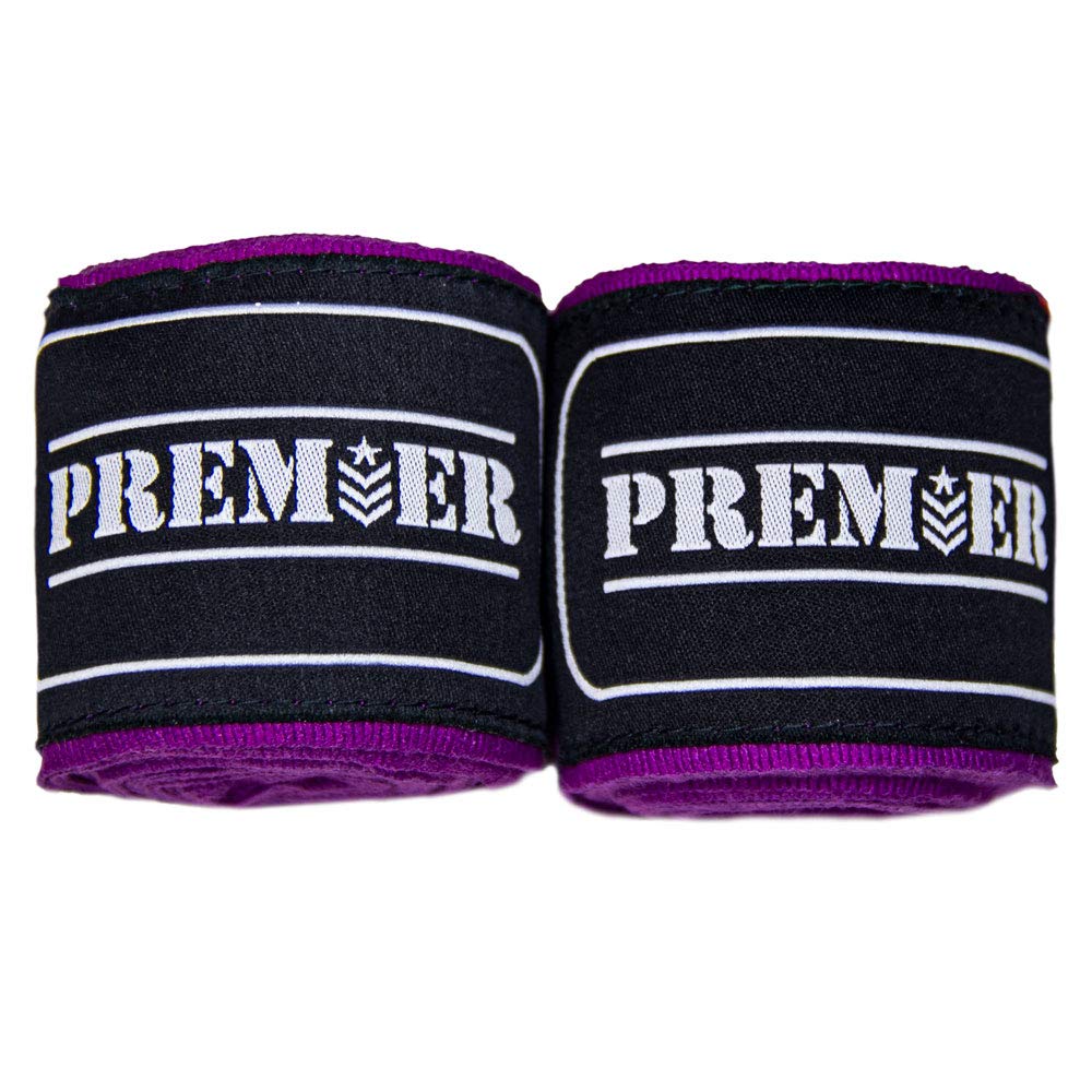 Revgear Premier Boxing Hand Wraps - Professional Quality Hand Wraps for Boxing, MMA & Training - Perfect for Sparring, Bag Work & Fitness Workouts