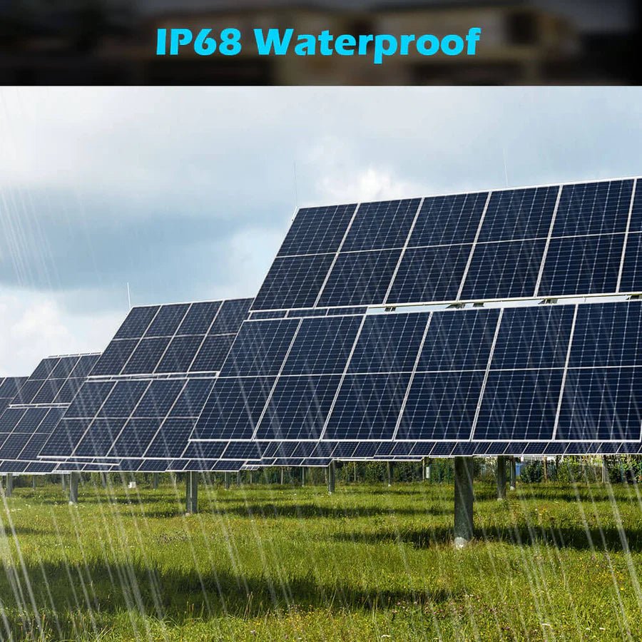 SunGoldPower 550W Monocrystalline PERC Solar Panel - High Efficiency Solar Module for Home, RV, Boat & Off-Grid Power Systems