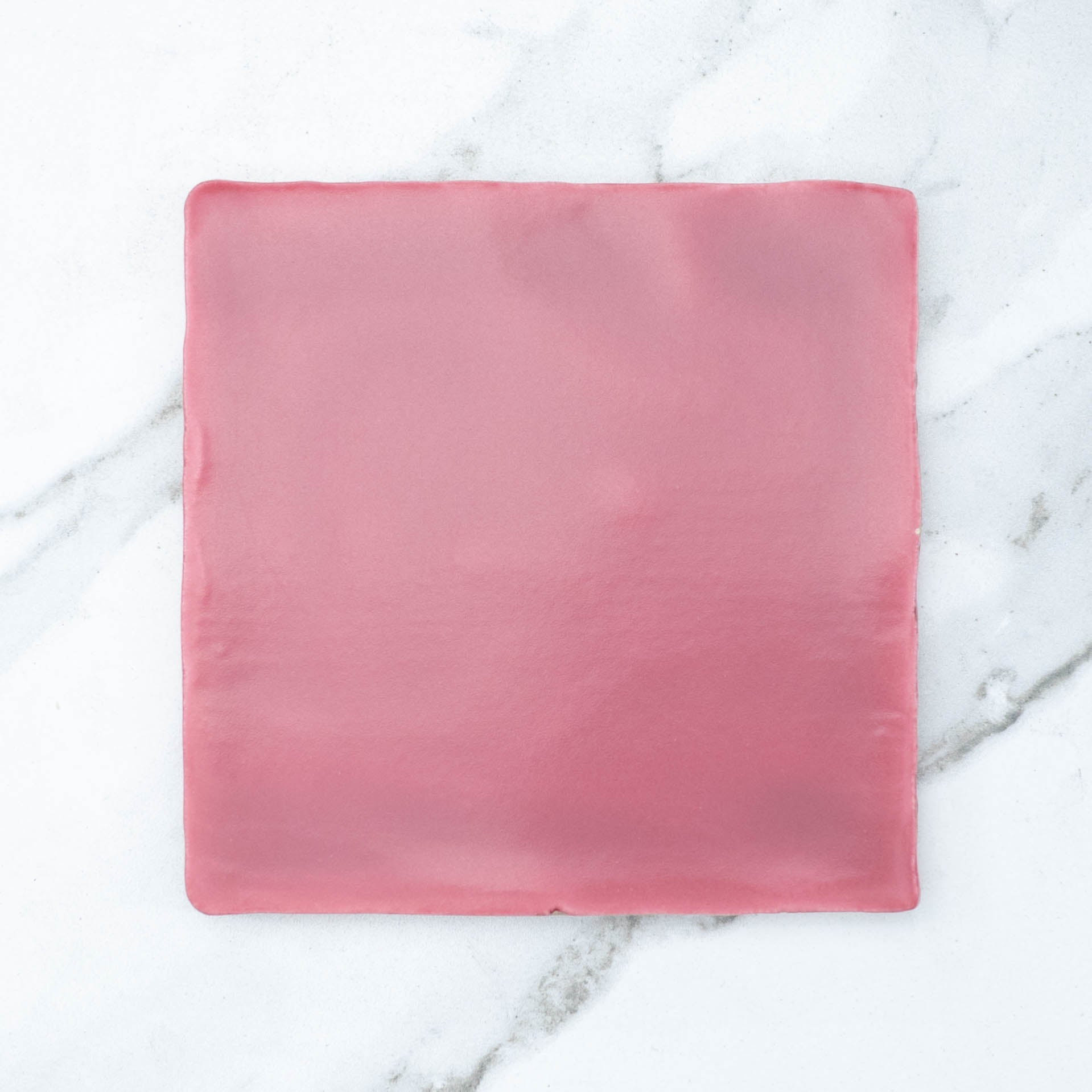 Manhattan Hot Pink Dark 100x100 Matte Subway Tile - Premium Ceramic Wall Tile for Kitchen Backsplash, Bathroom & Shower Renovation