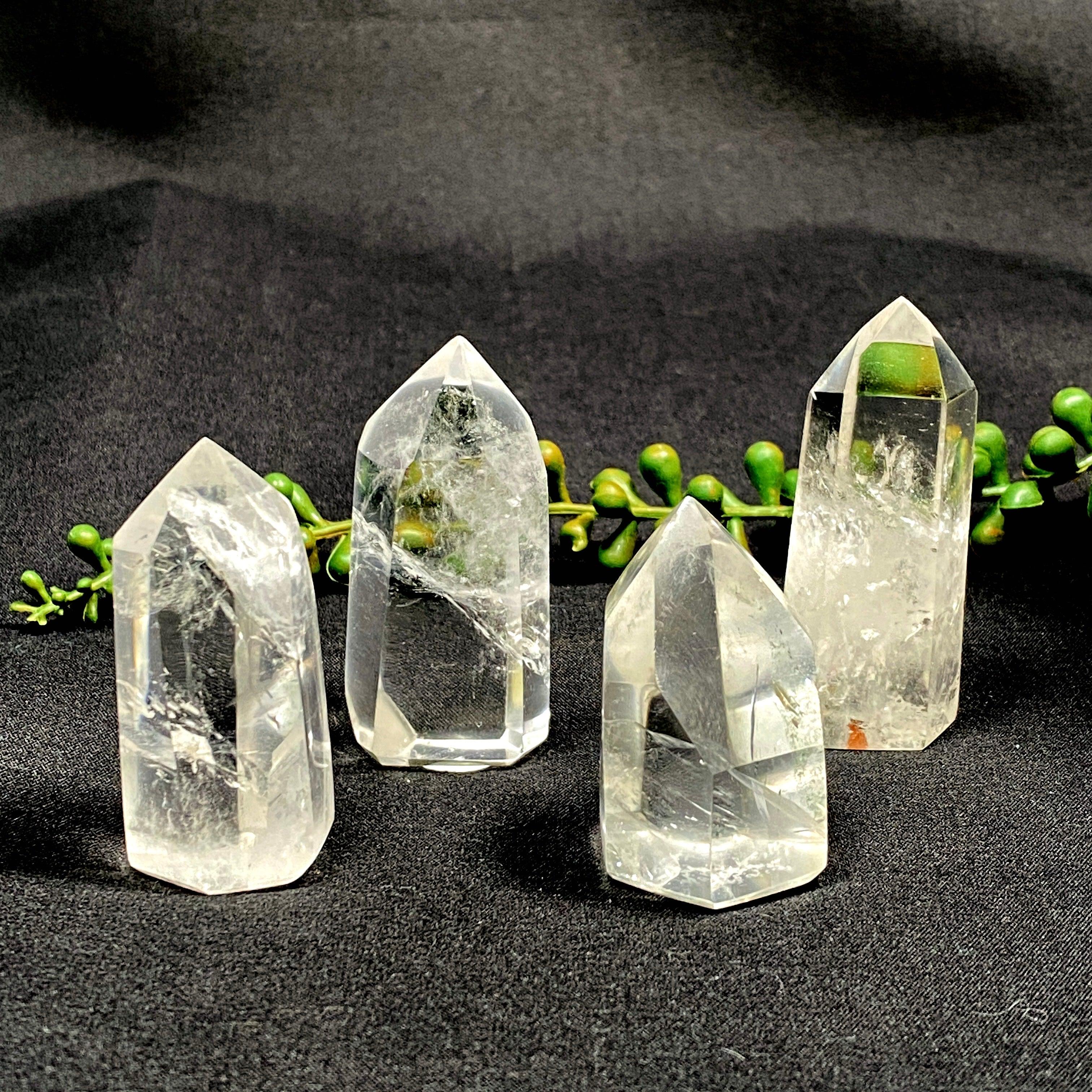 50g Clear Quartz Generator - Natural Healing Crystal for Meditation, Energy Balancing & Chakra Cleansing - Perfect for Home, Office & Spiritual Practices