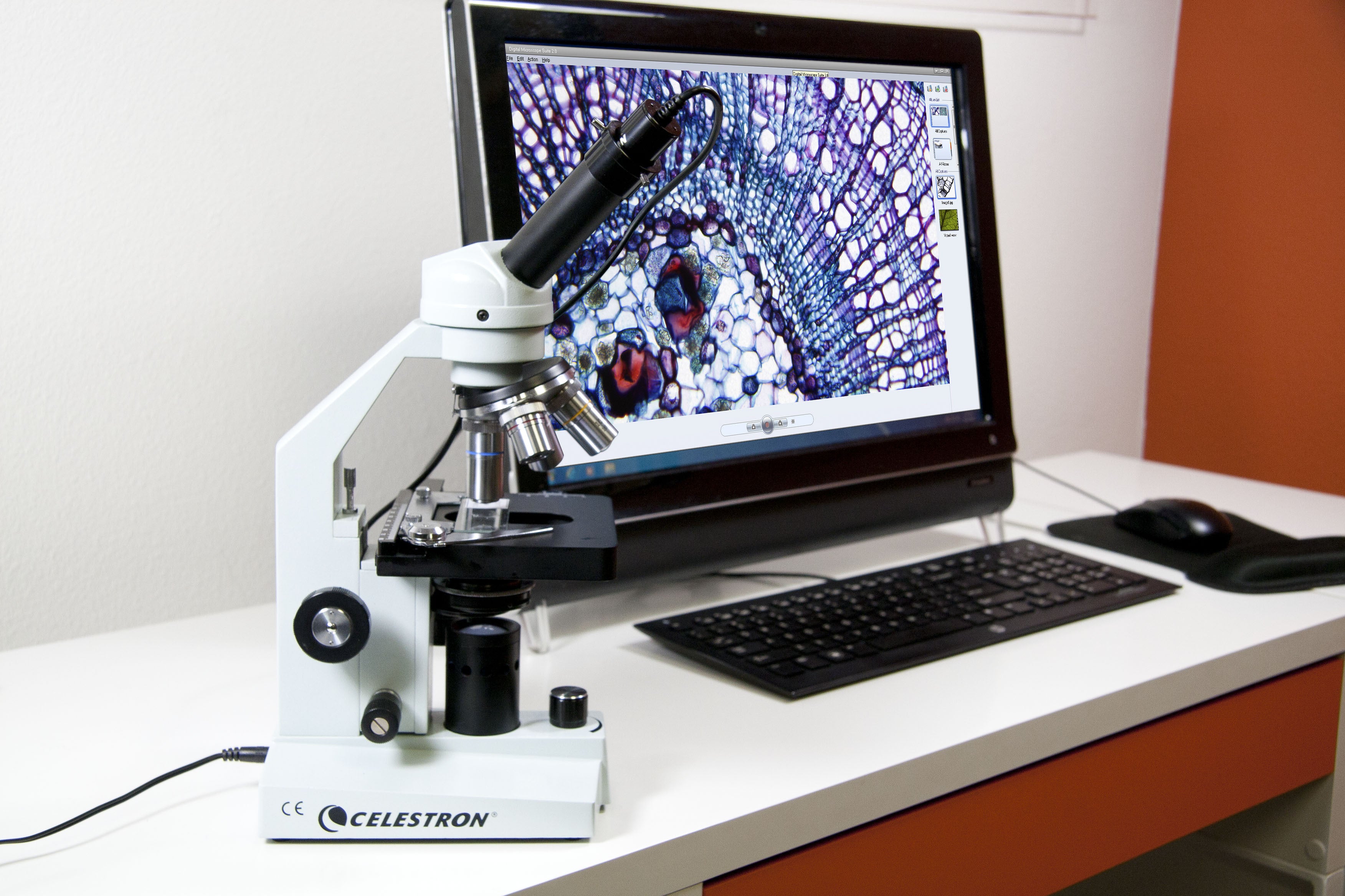 Digital Microscope Imager - High Resolution USB Microscope Camera for Science, Education & Hobbyists | Perfect for Coin Collecting, PCB Inspection & Biological Research