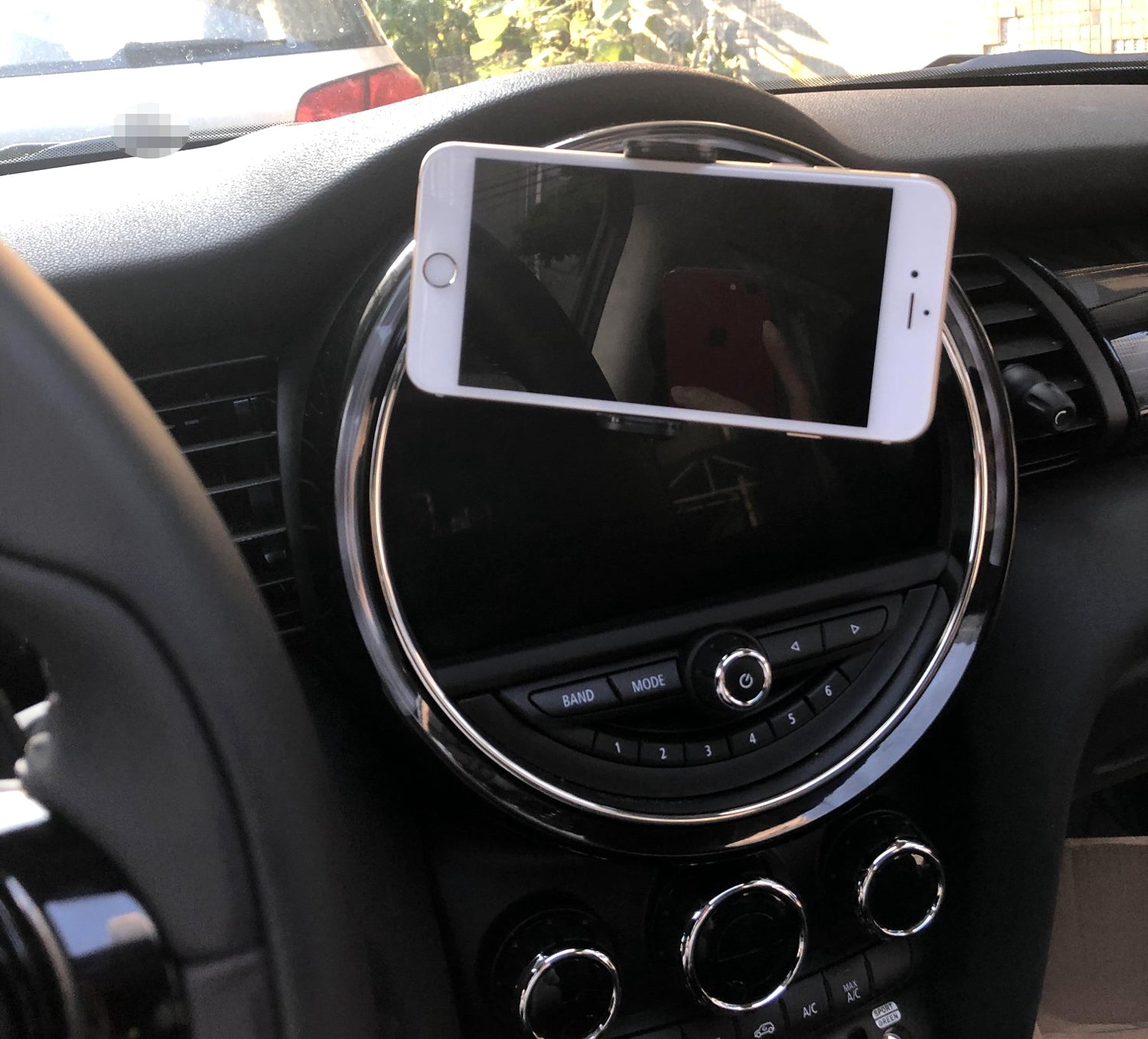 Universal Dashboard Phone Mount for MINI Cooper F55 F56 F60 - Clip On Gravity Holder for Secure Hands-Free Navigation & Driving - Perfect for Road Trips & Daily Commutes