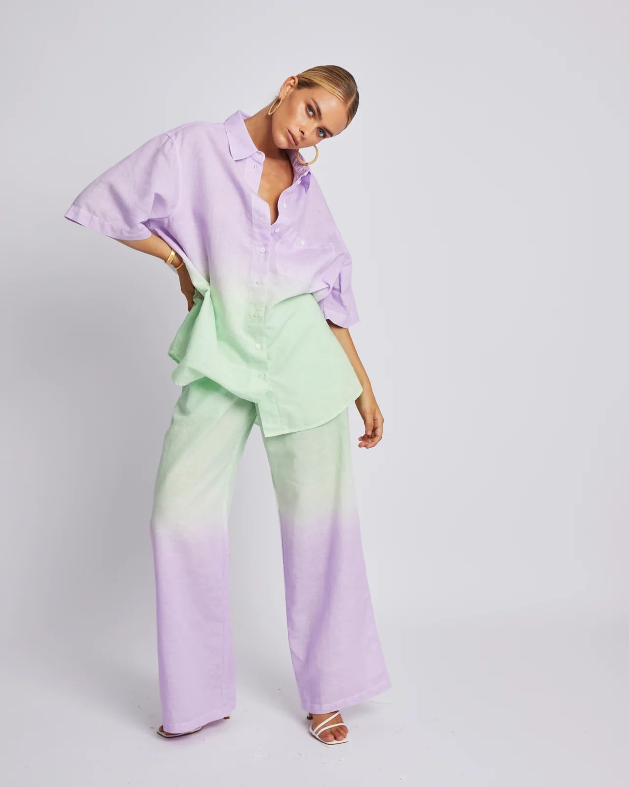 Big Shirt Fadey Lady - Oversized Comfortable Women's T-Shirt for Casual Wear, Lounge & Street Style