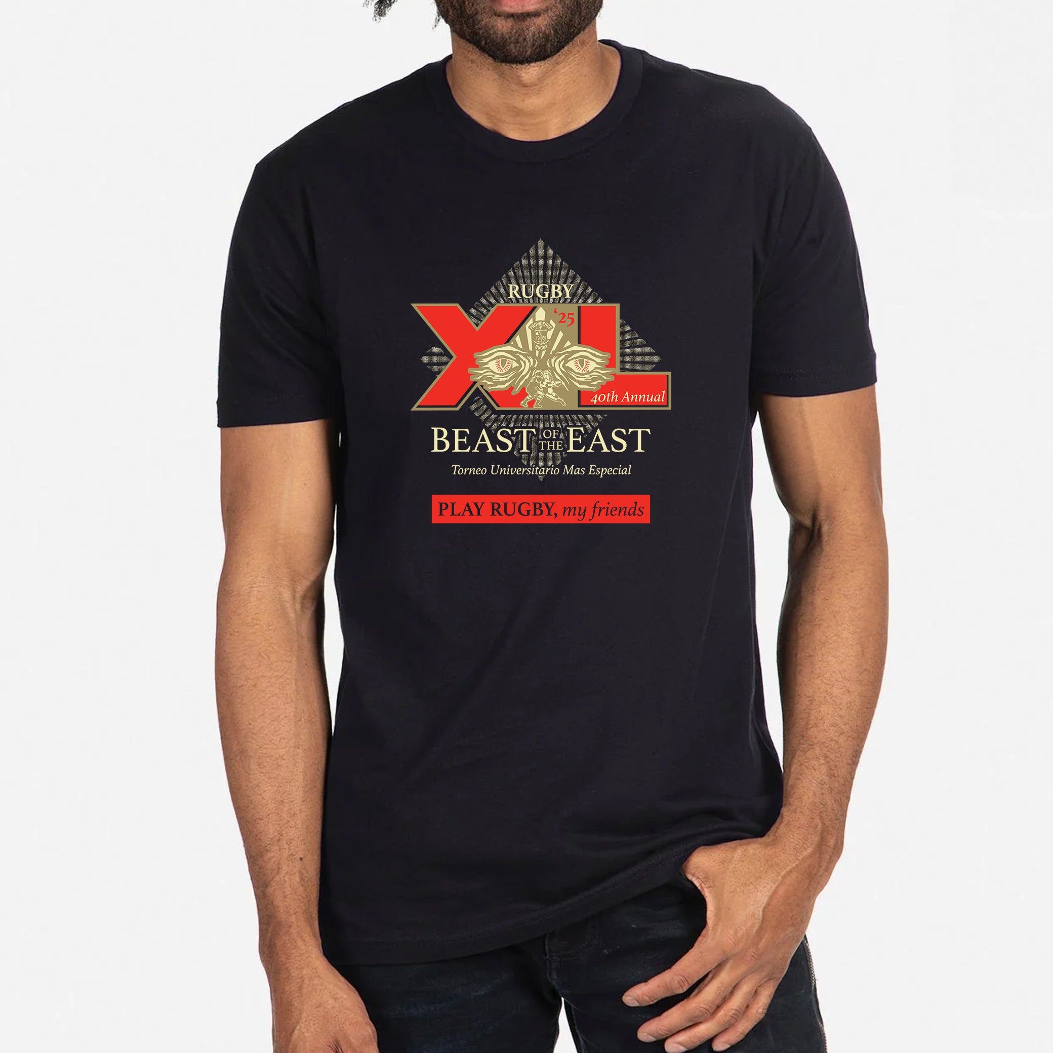 BOE '25 Dos Beast Graphic T-Shirt for Men - Cool Vintage Style Cotton Tee - Perfect for Casual Wear, Street Fashion & Everyday Outfits