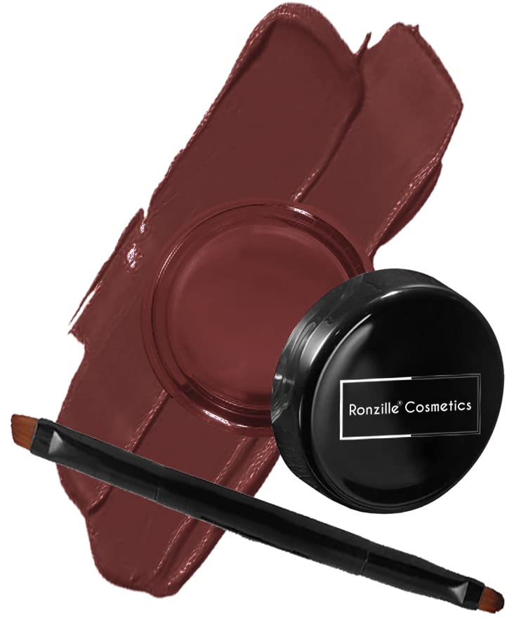 Ronzille Long Lasting Non-Transfer Lipstick with Aloe Vera & Calendula Oil - Congo Brown Matte Liquid Lipstick for All-Day Wear | Perfect for Work, Date Night & Special Occasions