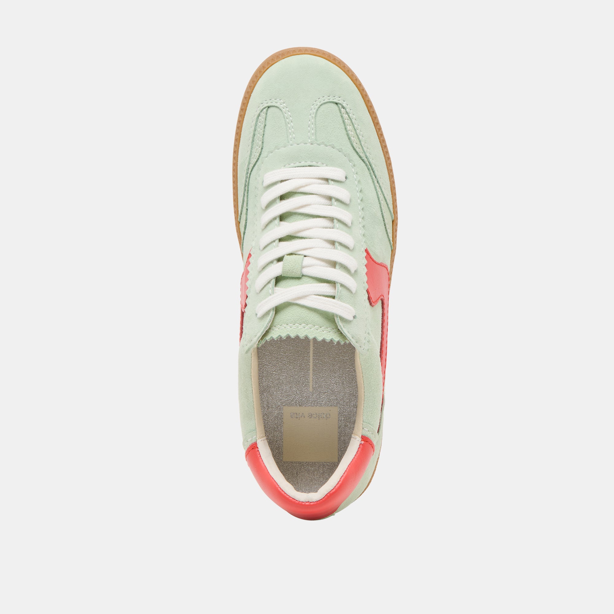 Notice Sneakers - Women's Fashion Suede Pear Color Casual Shoes for Walking, Running & Everyday Wear