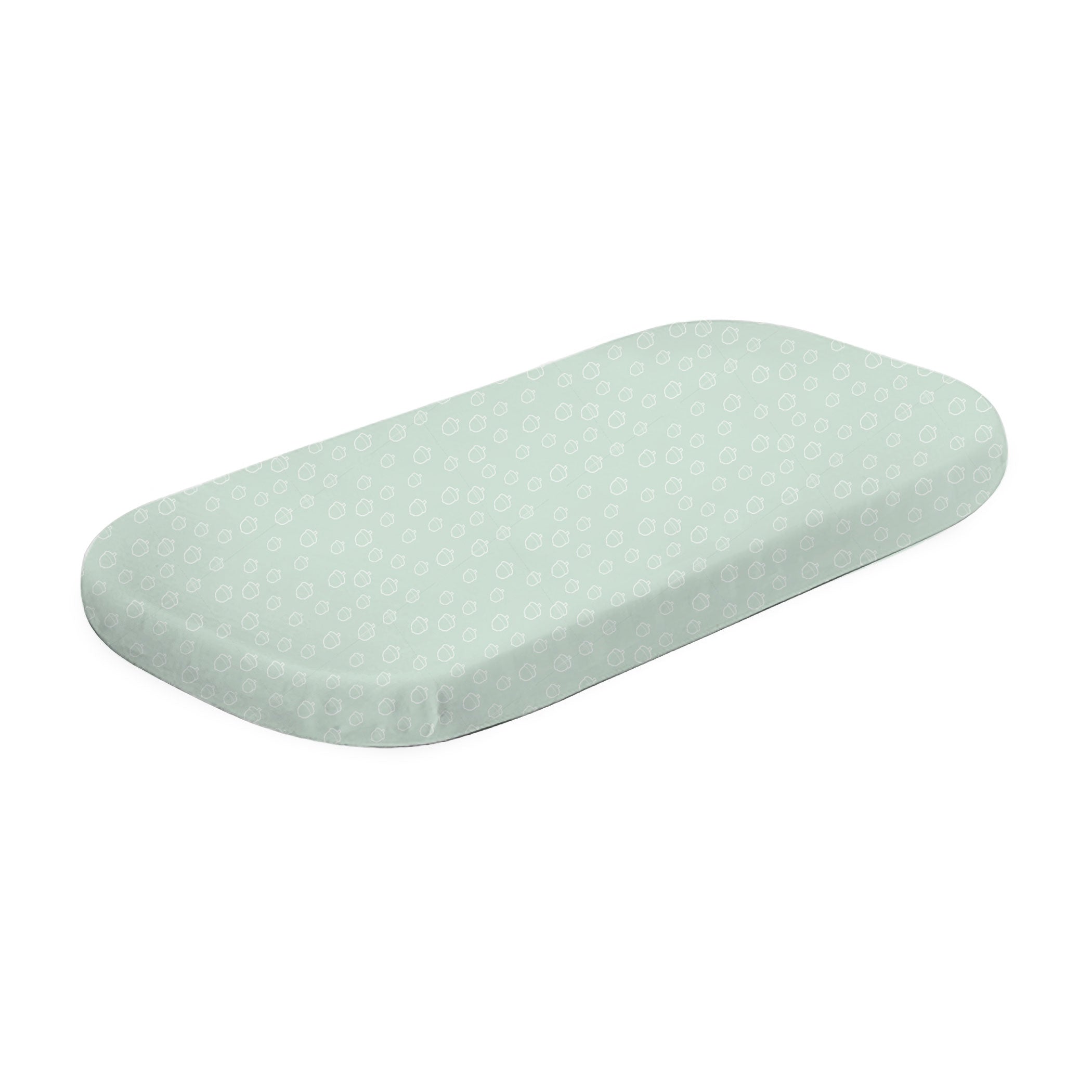 Nordic 2-Pack Jersey Cotton Co-Sleeper & Bedside Sleeper Fitted Sheets - Soft Breathable Crib Sheets for Baby Bassinet (Avocado Green & Forest Green) - Perfect for Nursery, Bedside Sleeping & Travel