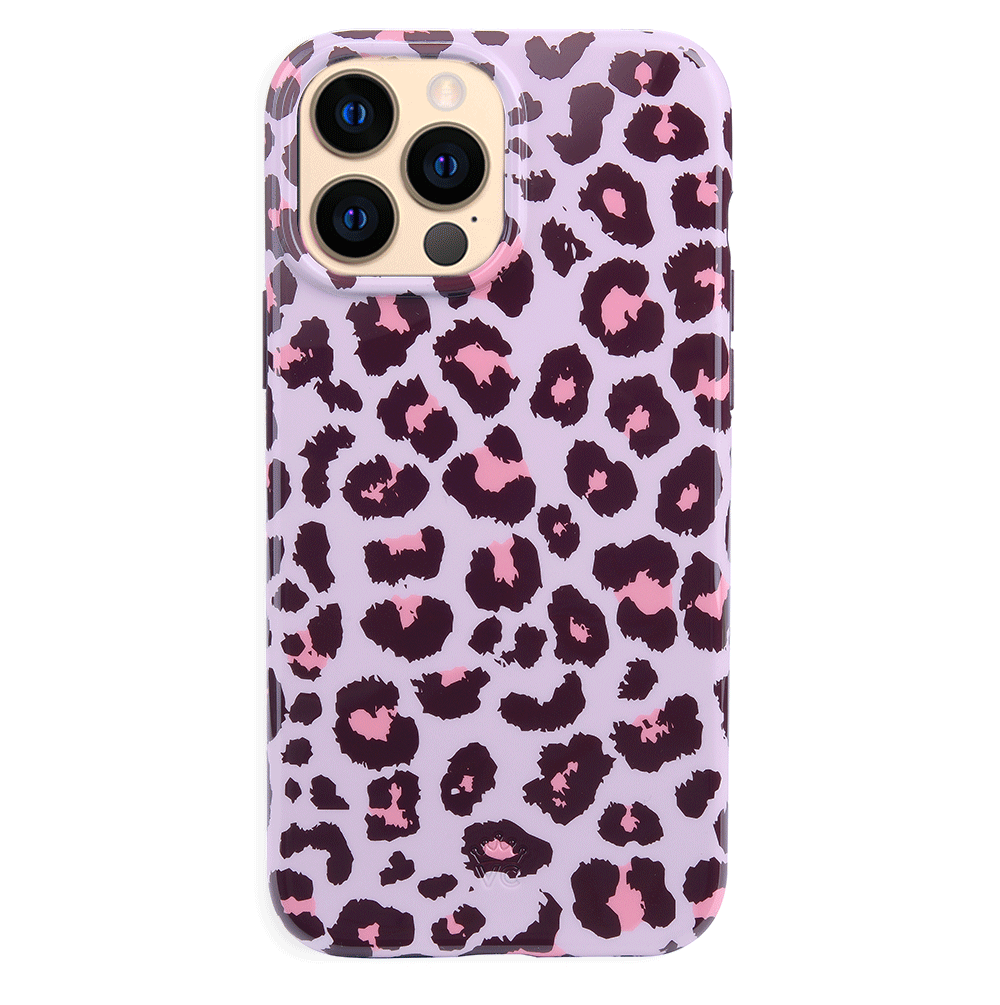 Stylish Pink Leopard Print iPhone Case - Trendy Protective Cover for iPhone Models | Perfect Gift for Women & Girls | Great for Everyday Use, Travel & Fashion Accessories