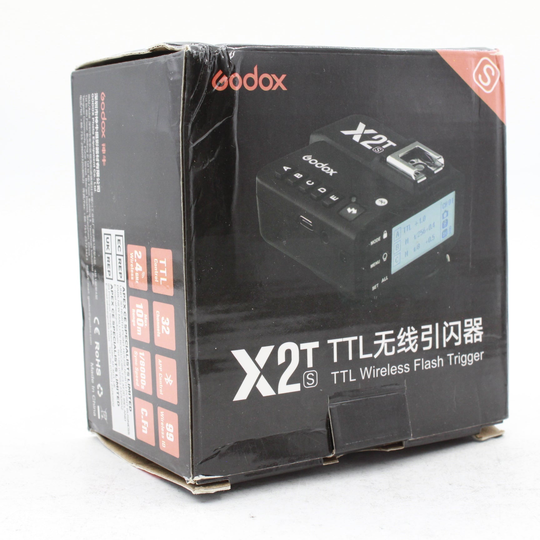 Godox X2 2.4GHz TTL Wireless Flash Trigger for Sony Cameras - Open Box Excellent Condition | Perfect for Studio Photography & On-Location Shoots