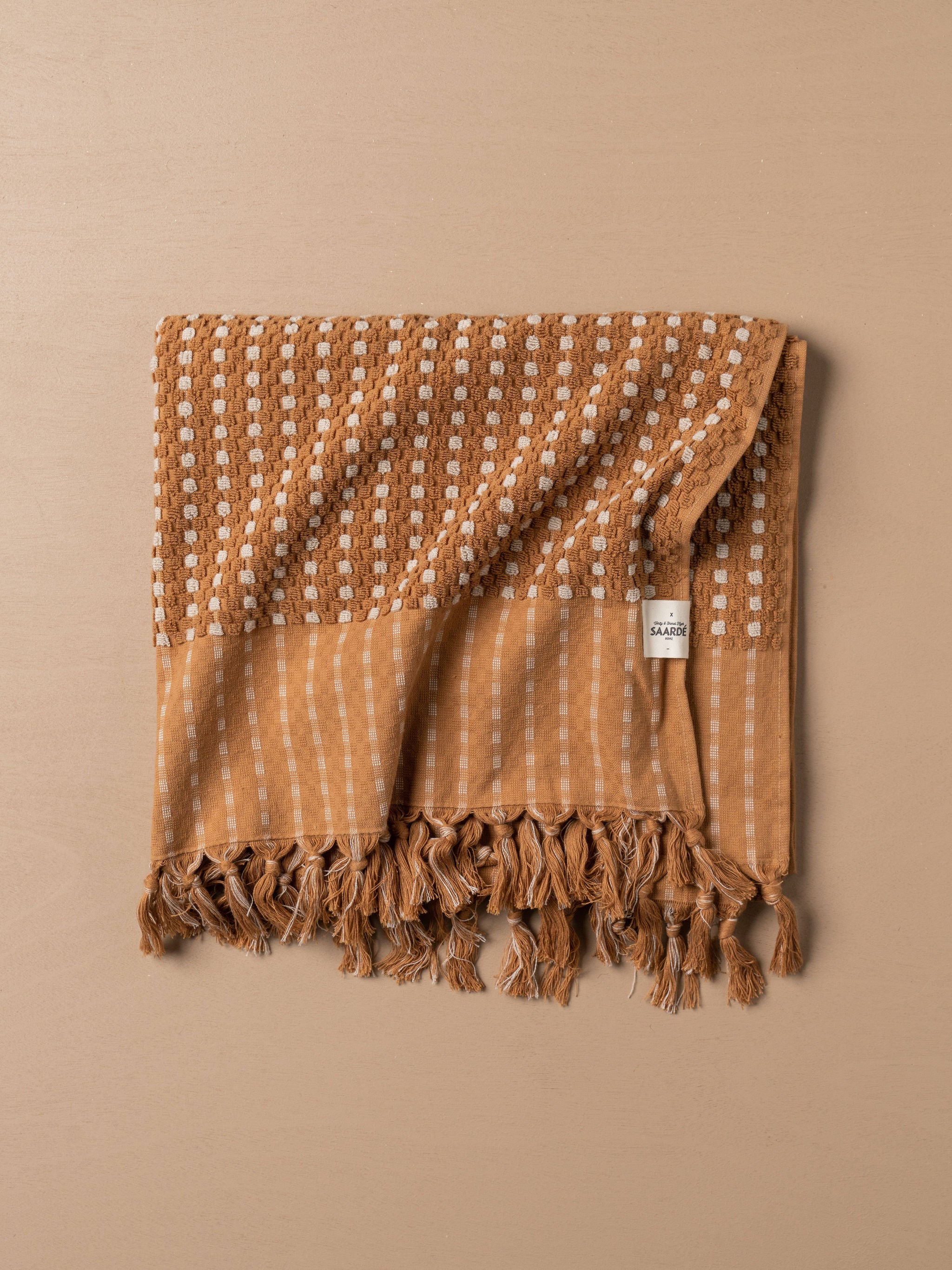 Organic Chickpea Bath Sheet Set - Super Soft & Absorbent Towels for Spa & Bath - Terracotta & Stone Colors - Luxury Home & Hotel Use