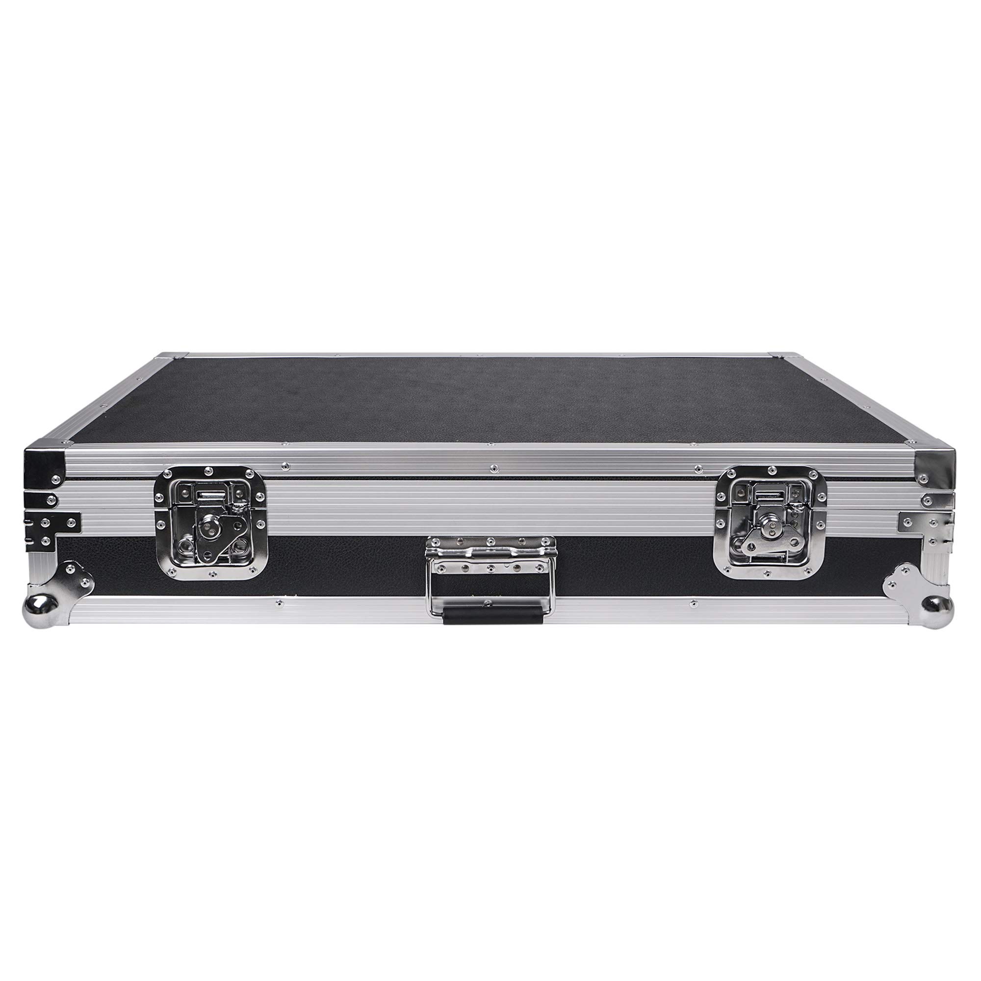 Heavy-Duty Plywood Guitar Pedal Board ATA Road Case - 32.7”x19” Interior with Pedal Mounting Tape Fastener (STRC-PD2) | Perfect for Touring Musicians & Professional Guitarists