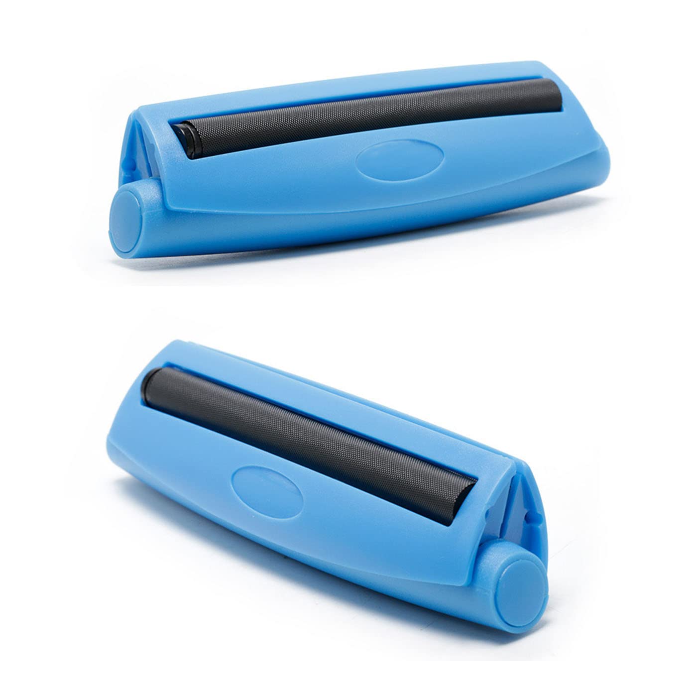 VOVCIG Manual Cigarette Rolling Machine - 78MM Plastic Tobacco Roller for Perfect Handmade Cigarettes (Blue) | Ideal for DIY Smokers, Travel & Home Use