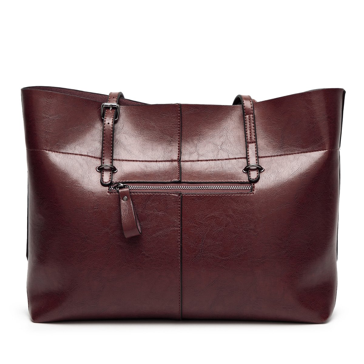 Stylish Women's PU Leather Shoulder Bag - Large Capacity Tote Purse for Work, Travel & Everyday Use | Durable Office Handbag with Multiple Pockets | Perfect for Commuting, Shopping & Business Meetings