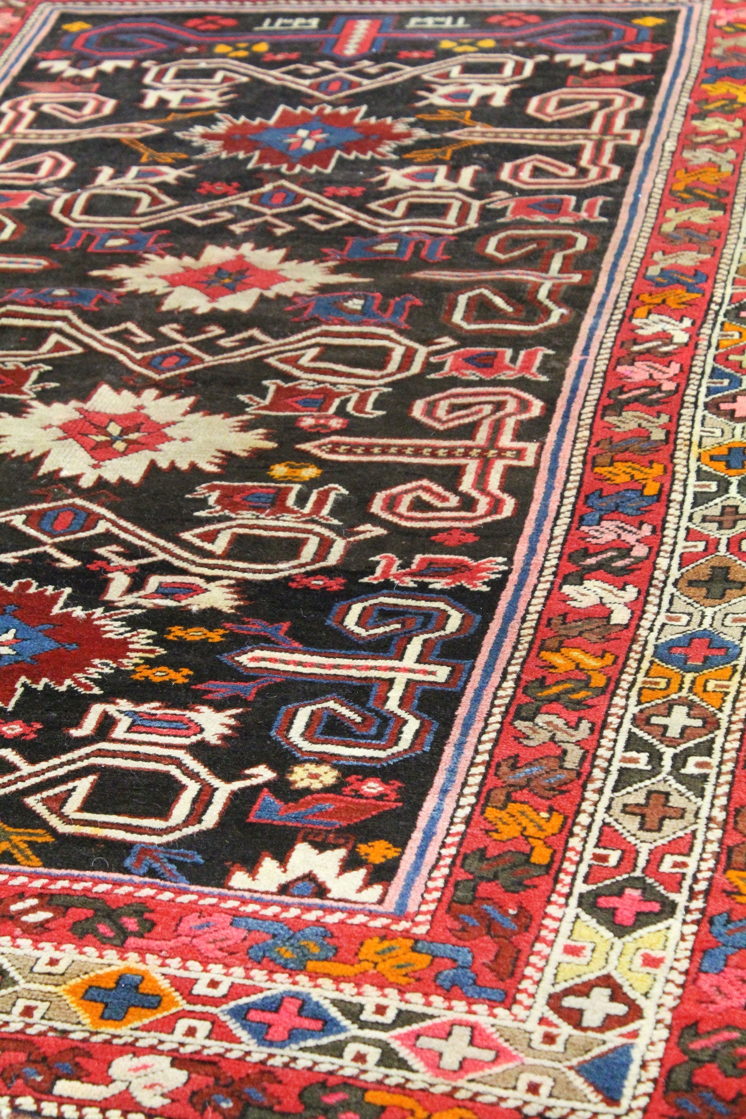 Vintage Antique Perpadil Handwoven Tribal Rug - Authentic Ethnic Home Decor, JF8459 | Perfect for Bohemian Living Room, Bedroom, or Wall Hanging