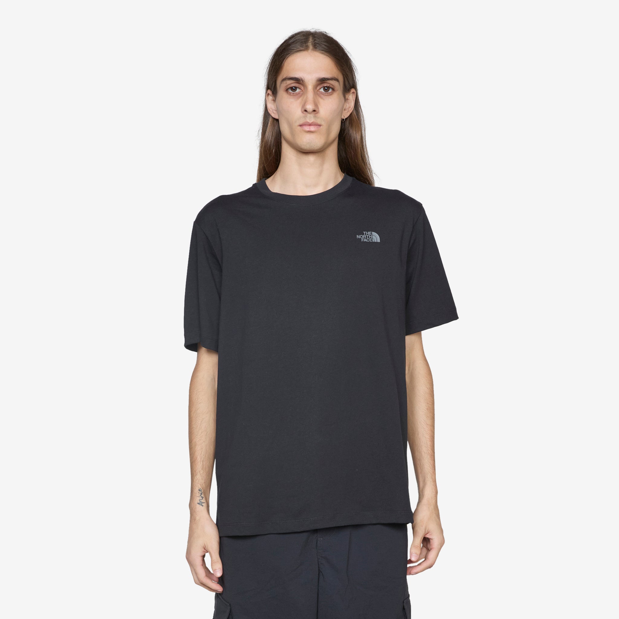 Brand Globe Short Sleeve Graphic T-Shirt for Men - The North Face TNF Black - Casual Streetwear & Outdoor Activities