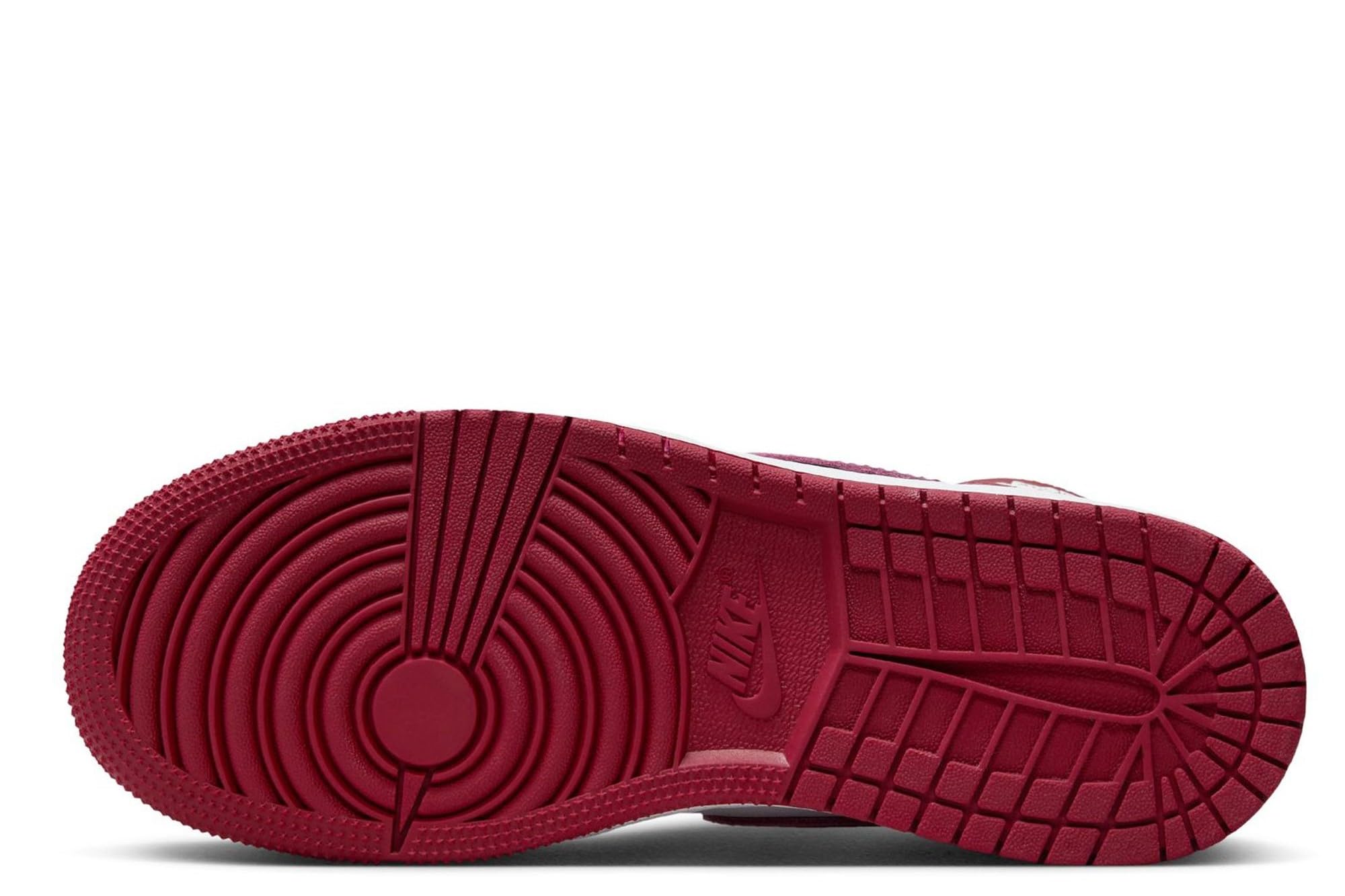 Jordan Retro High OG Artisanal Red White Team Red Big Kids Basketball Shoes (FD1437-160) Size 6.5 - Perfect for School, Sports & Street Style