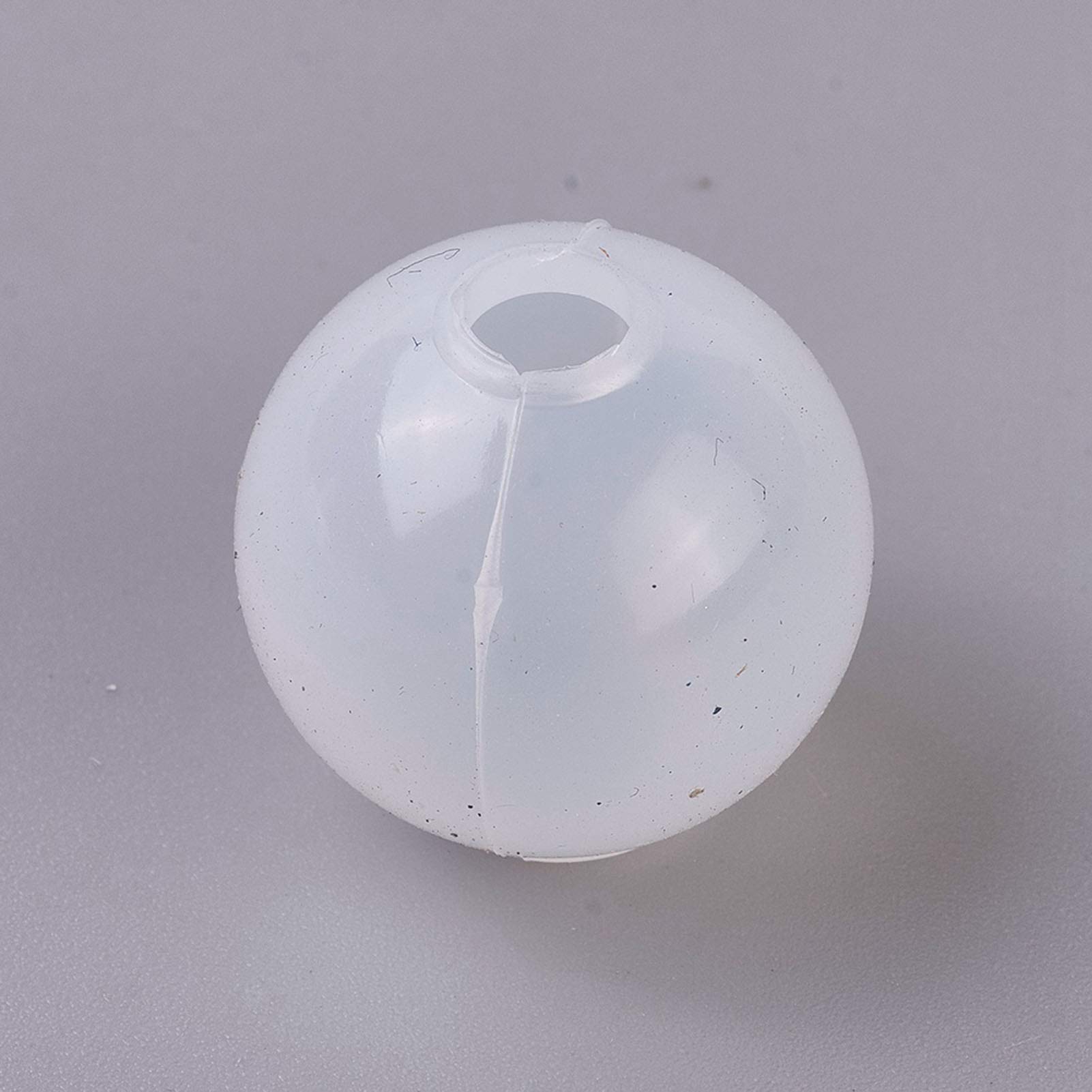 Craftdady 20pcs Silicone Sphere Molds - Round Ball Resin Casting Molds for DIY Jewelry Making, Epoxy Resin Crafts, Pendant & Universe Orb Creation - Perfect for Home Decor, Gift Making & Art Projects