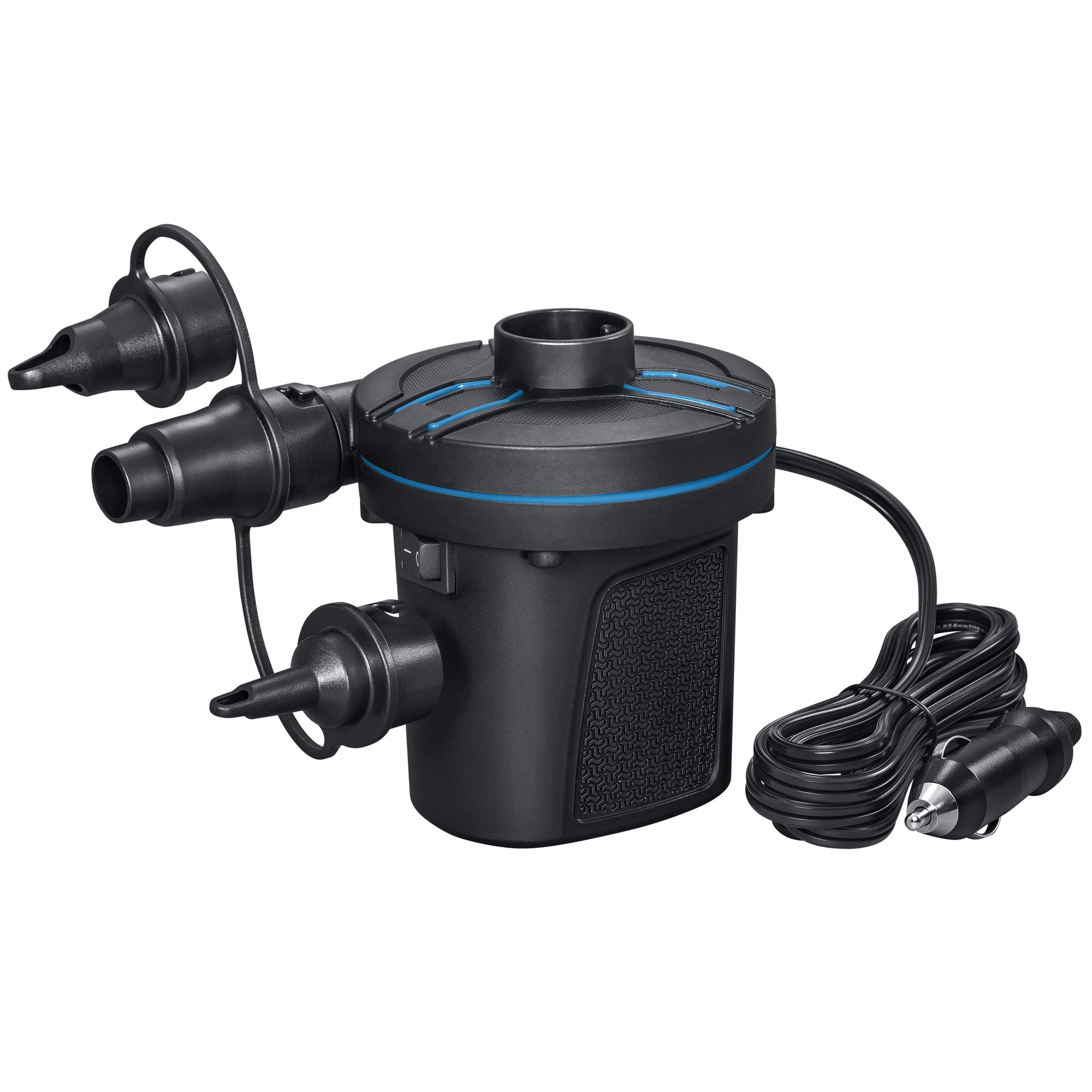 Bestway PowerTouch DC Electric Air Pump - Portable, Fast Inflation for Pools, Air Mattresses & Inflatables | Perfect for Camping, Travel & Beach Days