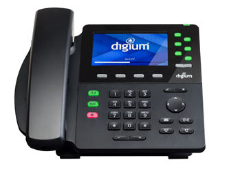Digium 1TELD062LF D62 2-Line Gigabit IP Business Phone (No Power Supply) - VoIP Office Phone for Small Business & Call Centers