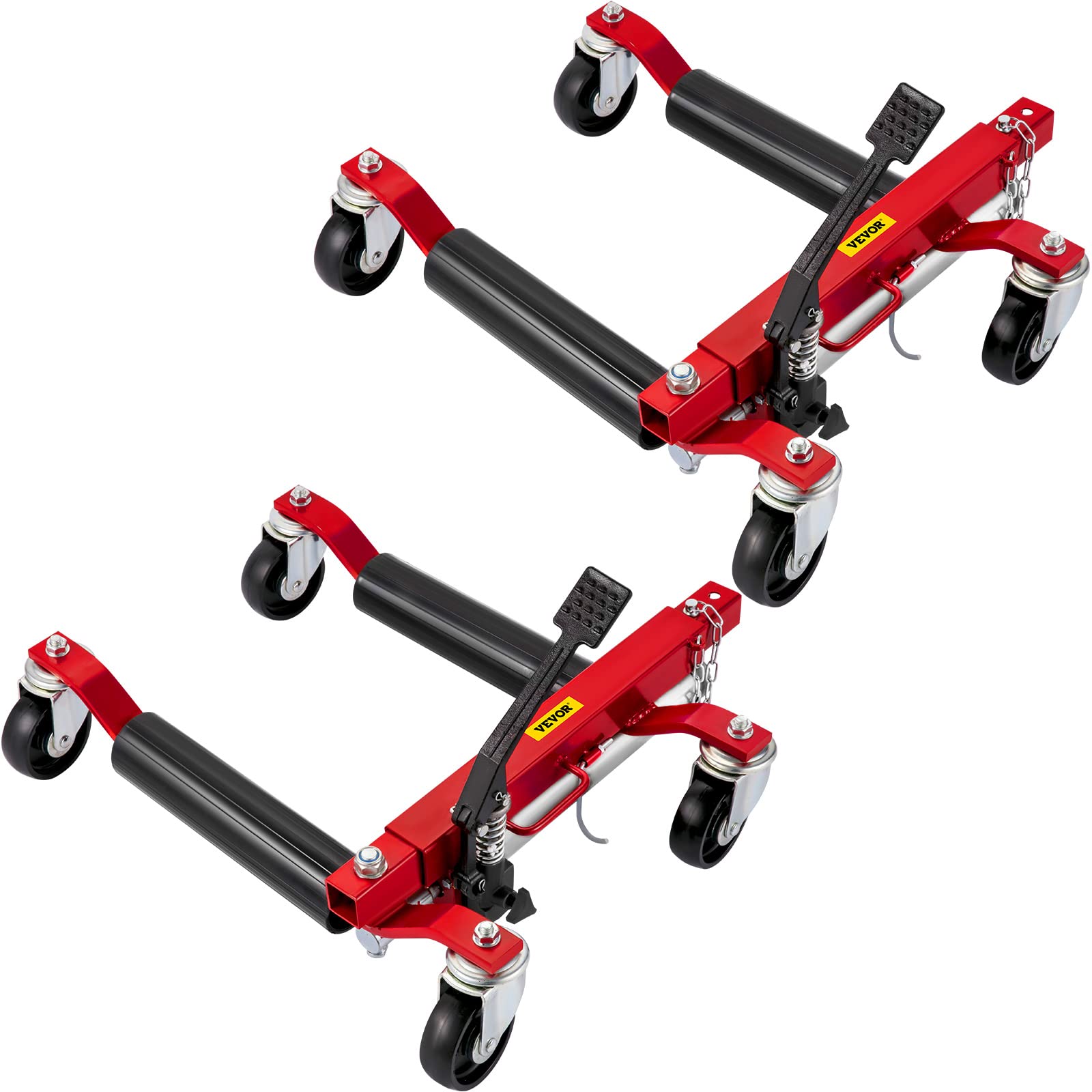 VEVOR 2-Piece Wheel Dolly Set - 1500 Lbs Capacity Car Jack Dollies with 12
