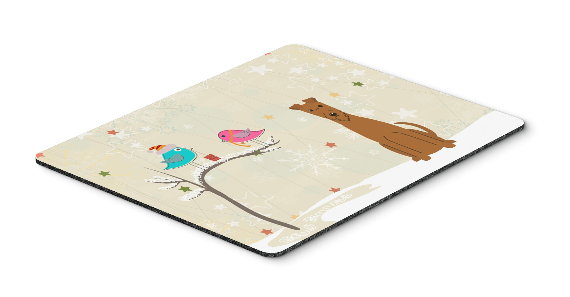 Caroline's Treasures BB2534MP Irish Terrier Mouse Pad - Large Washable Non-Slip Desk Mat for Home Office, Gaming & Computer Work | Cute Dog-Themed Hot Pad & Trivet for Kitchen Decor | Perfect Gift for Pet Lovers