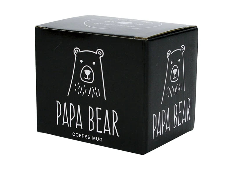 Annabel Trends Papa Bear Coffee Mug - Cute & Durable Ceramic Cup for Coffee, Tea & Hot Drinks - Perfect for Home, Office & Gifts