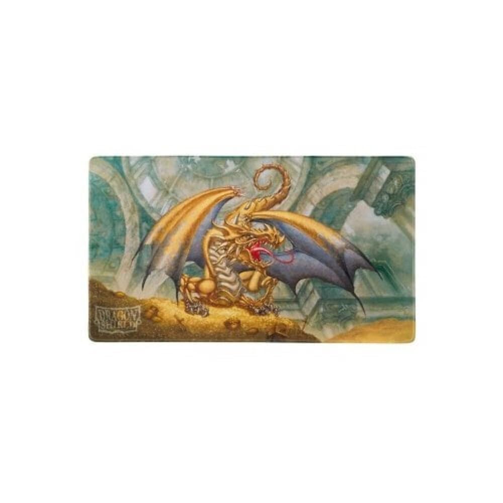 Arcane Tinman Dragon Shield Playmat - Limited Edition Gold (AT-21506) | Premium Gaming Mat for MTG, Yu-Gi-Oh, Pokemon TCG | Perfect for Tournaments & Game Nights