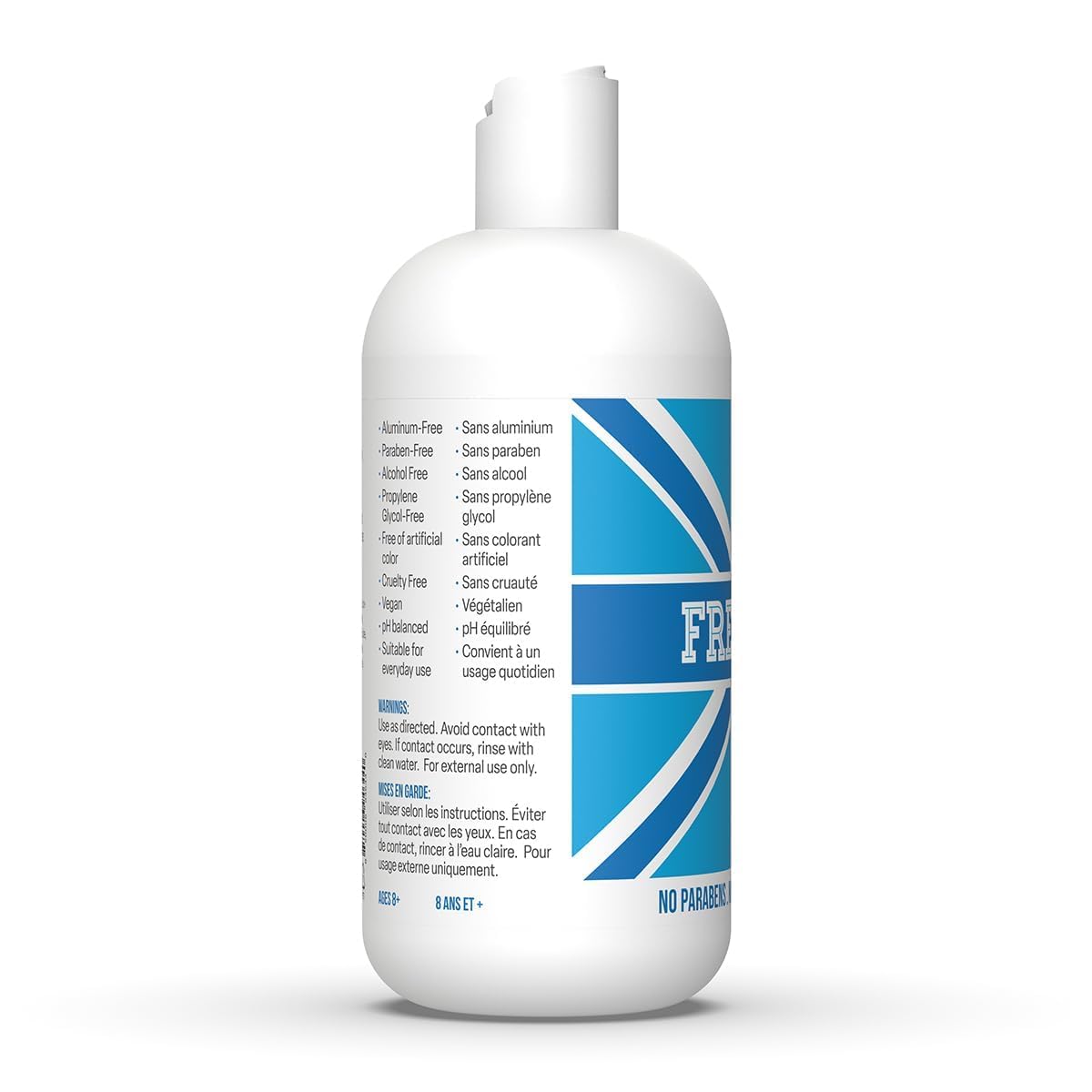 Fresh Kidz Hair & Body Wash 16.9 fl.oz + 2 Roll On Deodorants 1.86 fl.oz for Kids & Teens - Boys Blue Set | Gentle Daily Care for Active Children | Gym, School & Sports Ready