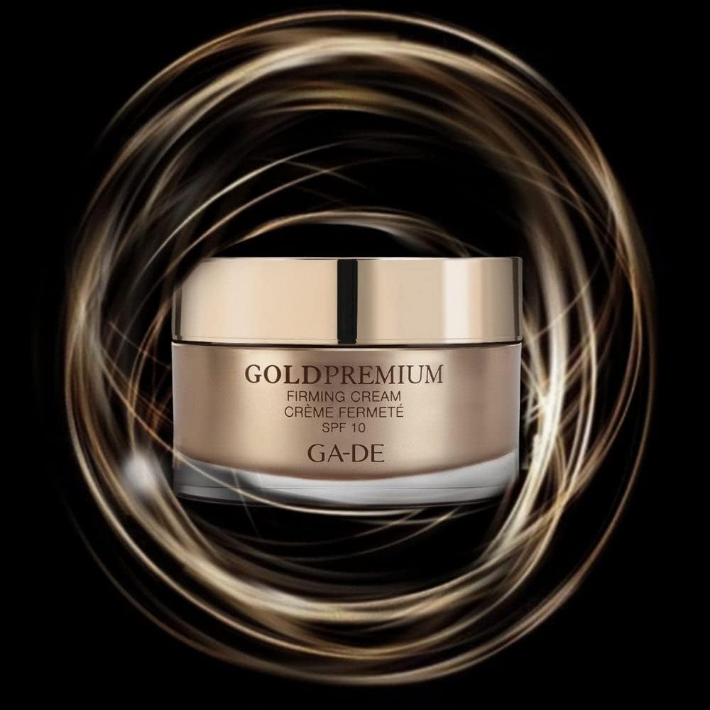 Ga-de Cosmetics Gold Premium Firming Day Cream 50ml - Anti-Aging & Hydrating Face Moisturizer for Women - Perfect for Daily Skincare Routine & Mature Skin Care