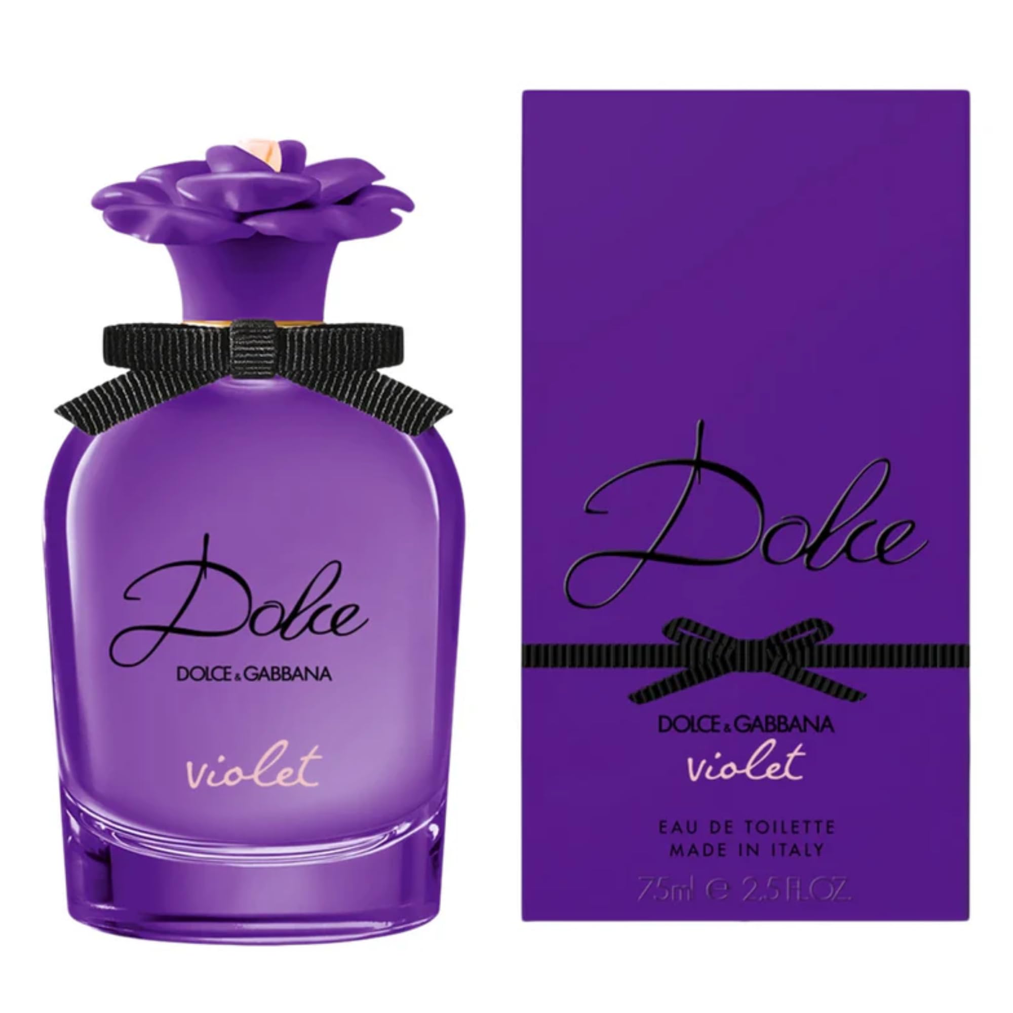 Dolce Violet Women's Perfume Eau de Parfum - Floral Fragrance for Women, 2.5 oz (75 ml) - Romantic Date Night & Special Occasion Scent