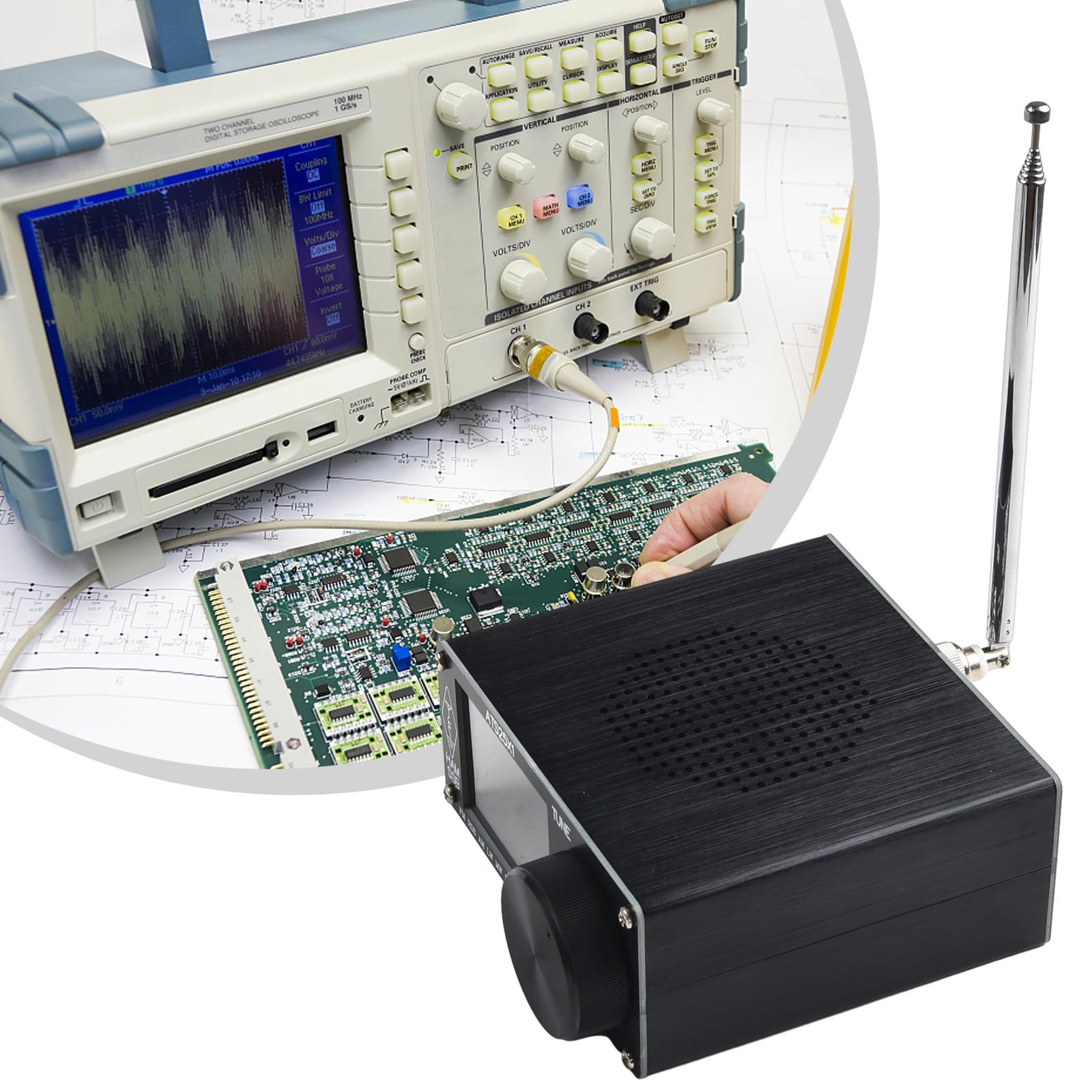 ATS 25 X1 Si4732 Full-Band DSP Radio Receiver with 2.4