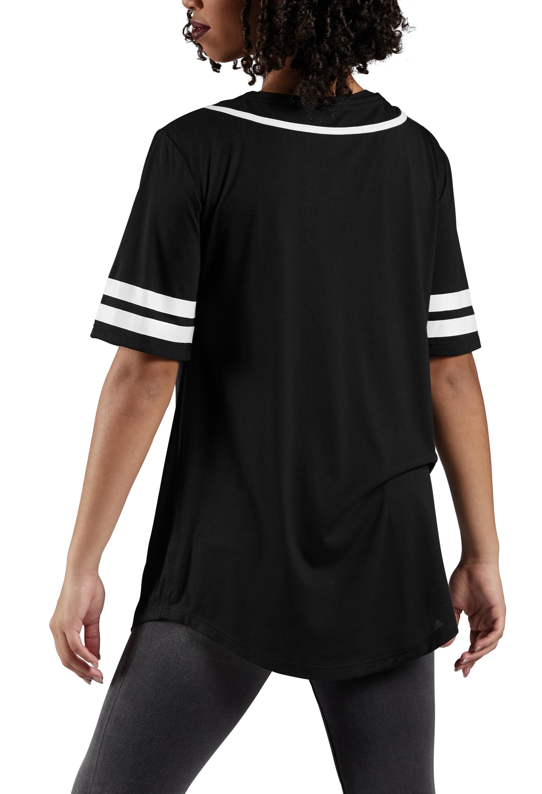Balera Oversized Baseball Jersey for Girls - Trendy & Comfortable Dancewear for Performance & Practice