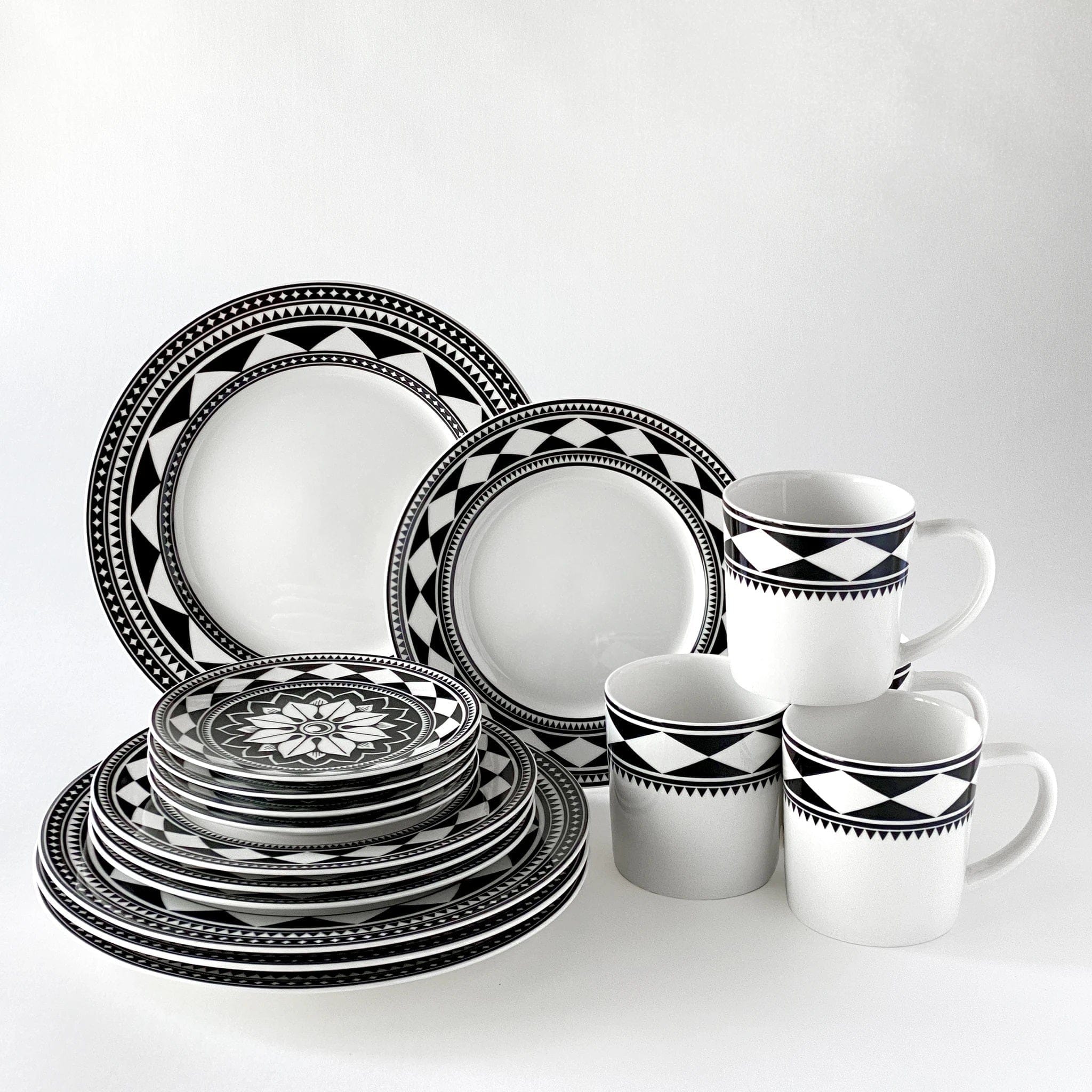 Premium White Diamond Bone China Dinner Plates Set - Elegant Fine Porcelain for Formal Dining, Wedding & Special Occasions