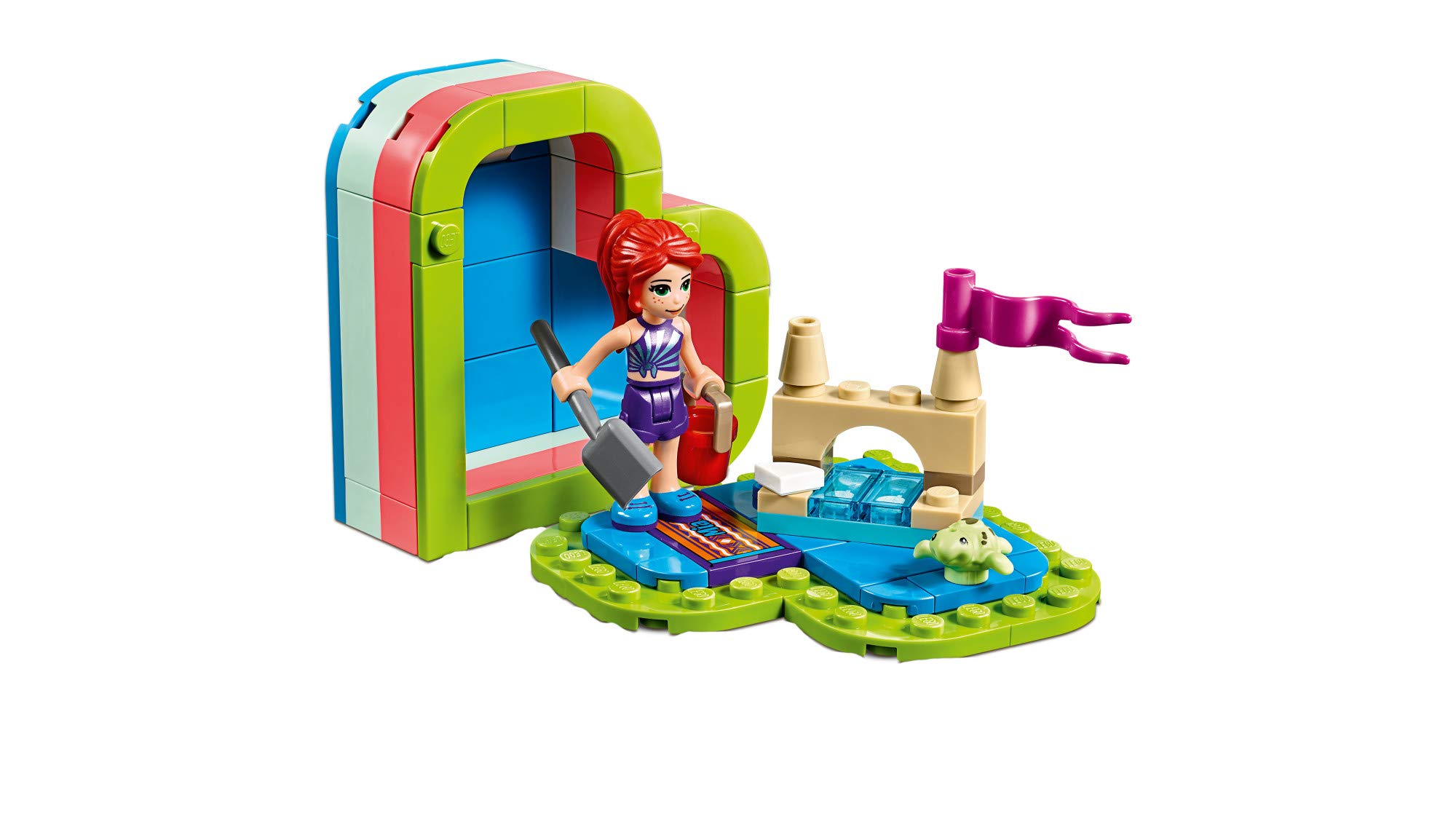 LEGO Friends Mia’s Summer Heart Box 41388 Building Kit (85 Pieces) - Creative Construction Toy for Kids, Perfect for Birthday Gifts & Summer Playtime