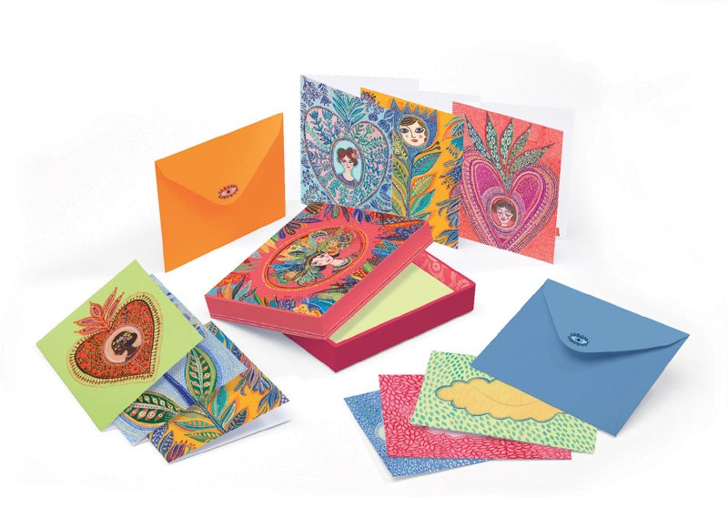 Aurelia Premium Stationery Set - Elegant Letter Writing Paper & Envelopes for Wedding Invitations, Thank You Cards & Formal Correspondence