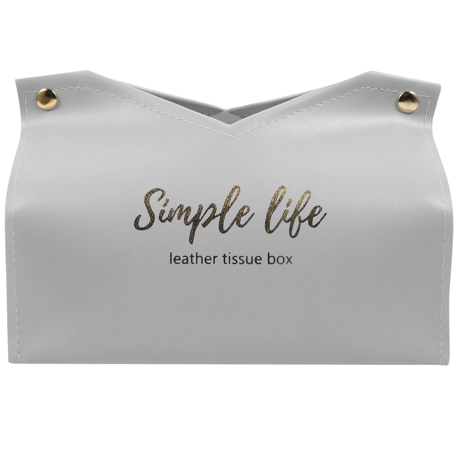 NUOBESTY Leather Napkin Holder Box - Premium Tissue Storage Pouch for Paper Towels, Napkins & Tissues | Perfect for Kitchen, Dining Table, Office Desk & Bathroom Organization