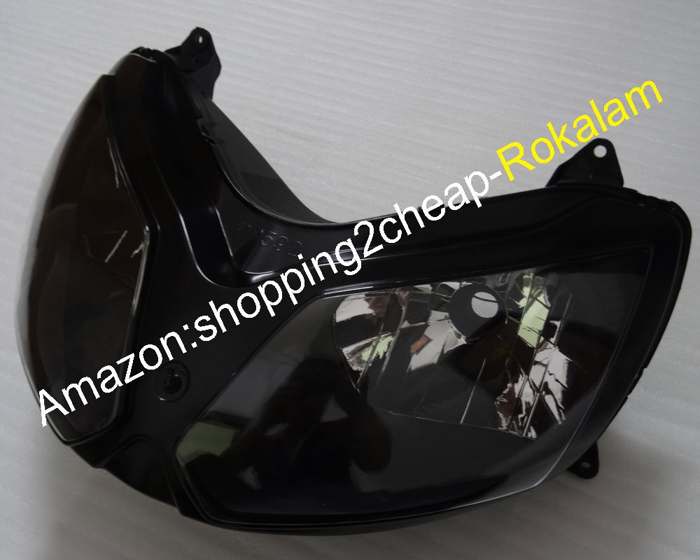 High-Performance Front Headlight Headlamp for Kawasaki Ninja ZX12R (2002-2008) | Direct Fit Replacement | Durable Motorcycle Headlight for ZX-12R Models 02-08 | Perfect for Night Riding and Enhanced Visibility