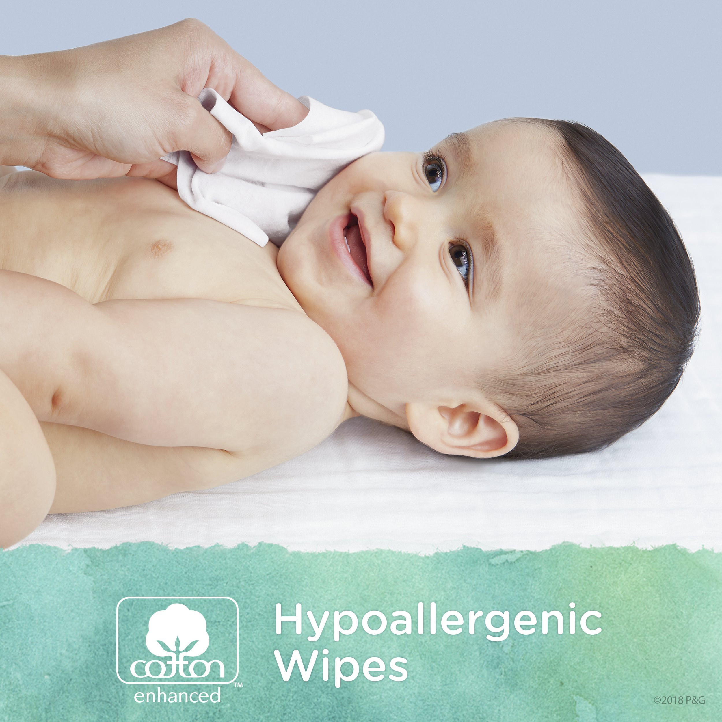 Pampers Pure Hypoallergenic Fragrance-Free Baby Diapers Size 2 (128 Count) with Aqua Pure Sensitive Water Wipes (224 Count) - Gentle Protection for Newborns & Infants - Perfect for Daycare, Travel & Overnight Use
