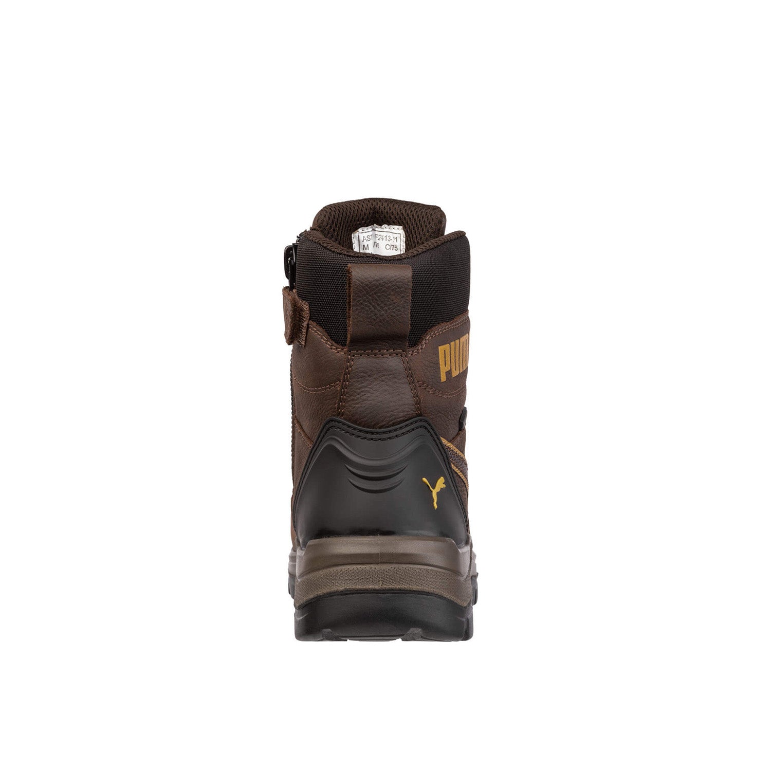 Conquest CTX Men's Waterproof Composite Toe Work Boots - Brown for Construction, Warehouse & Outdoor Safety
