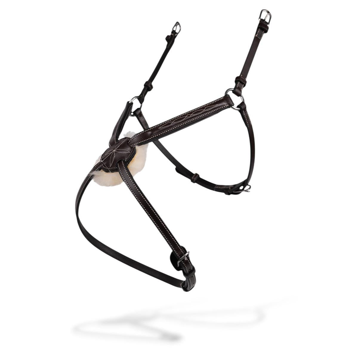 Jake Adams Mexican Noseband for Horses - Durable Leather Horse Training Equipment | Perfect for Western Riding, Rodeo & Ranch Work