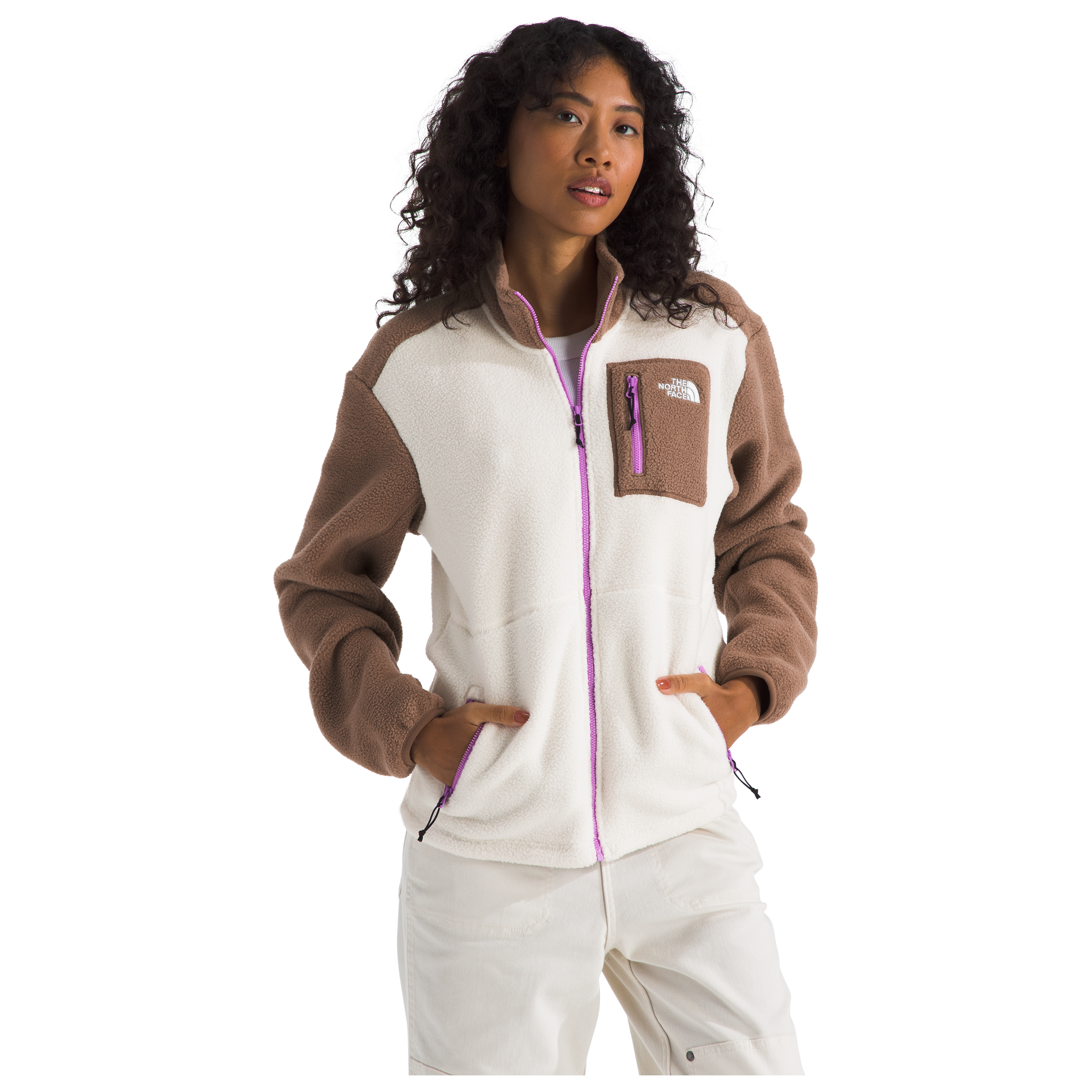 The North Face Women’s Yumiori Full Zip Fleece Jacket - Warm Winter Pullover for Hiking, Camping & Outdoor Activities - Cozy Casual Wear for Women
