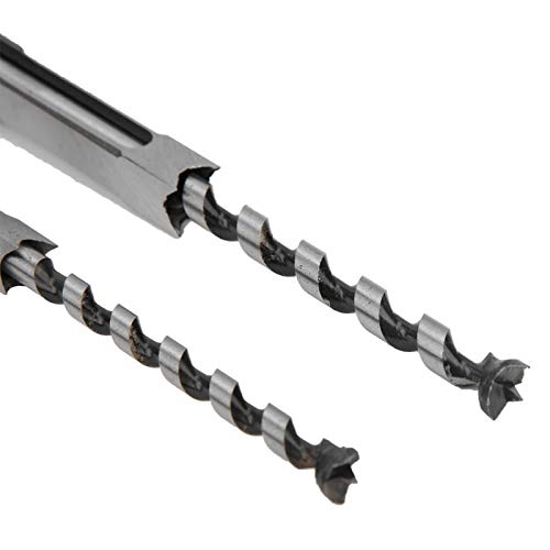 High-Speed Steel Square Hole Drill Bit for Woodworking - Perfect for Medium Density Fiberboard, Plywood, and Hardwood - Ideal for Cabinetry, Furniture Making, and DIY Wood Projects