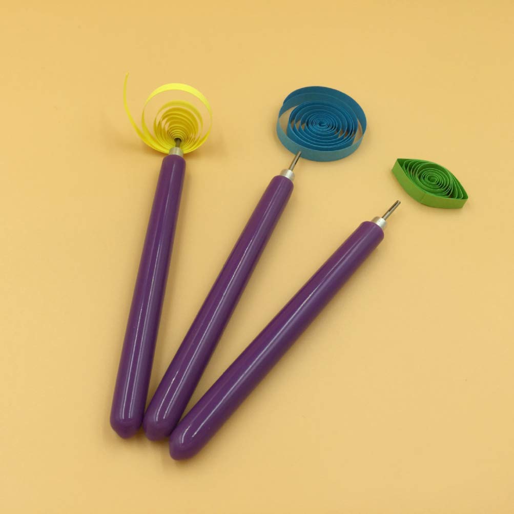 5-Piece Quilling Tool Kit with Templates, Rolling Needle, Comb, Grid Guide & Pen - Perfect for DIY Paper Crafts, Scrapbooking & Card Making