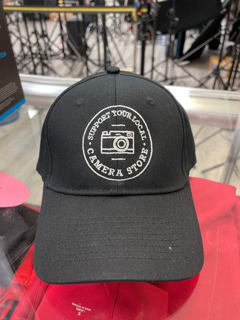 AVC 'Support Your Local Camera Store' Baseball Cap - Stylish & Durable Unisex Hat for Photographers & Camera Enthusiasts - Perfect for Outdoor Shoots, Photography Events & Everyday Wear