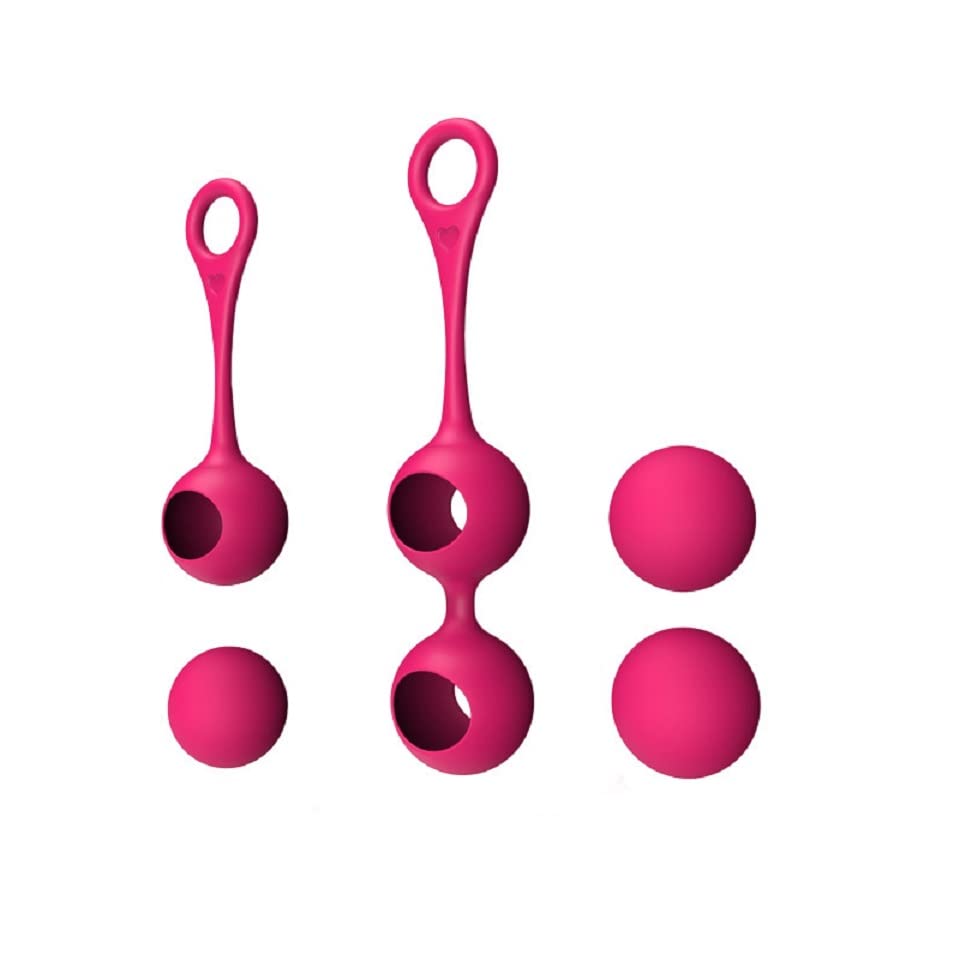 Premium Kegel Exercise Balls with Vibration - Silent Pelvic Floor Trainer for Women, High-Quality Adult Intimate Toy for Couples, Perfect Gift for Her | Strengthen Core & Enhance Intimacy During Yoga, Postpartum Recovery & Couples Play